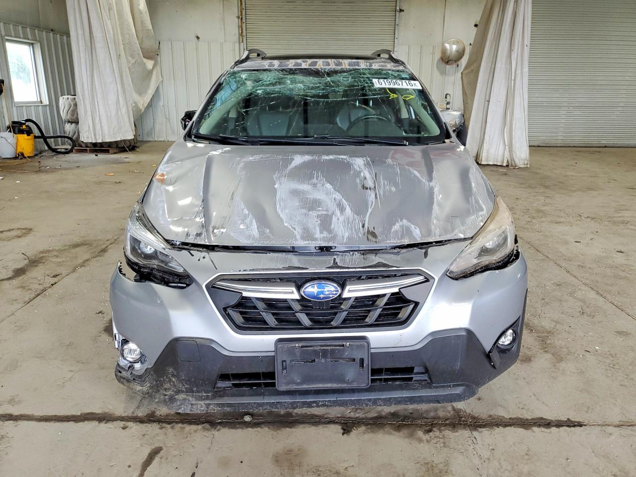 2021 Subaru Crosstrek Limited Silver vin: JF2GTHMC8M8395384