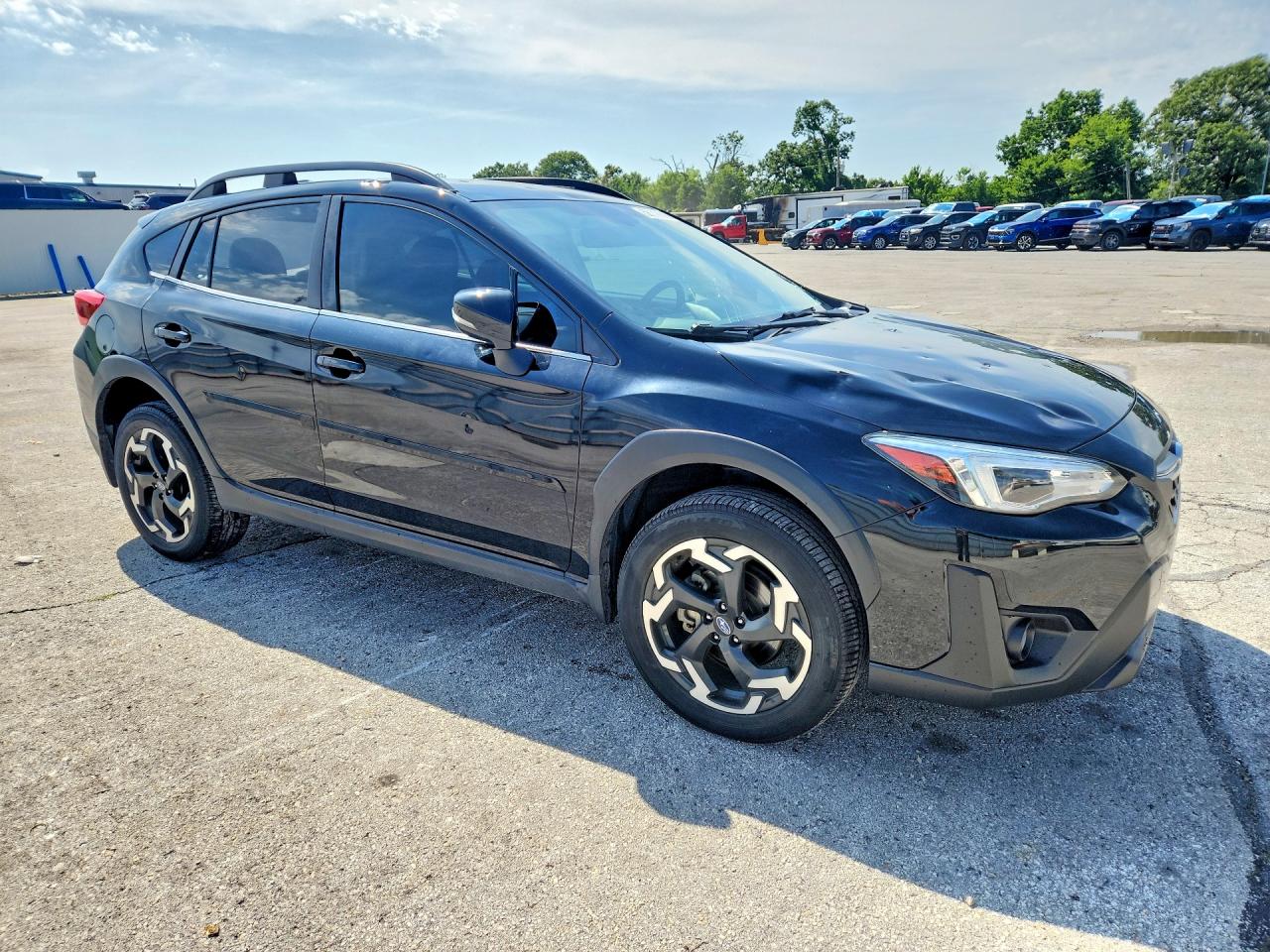 2021 Subaru Crosstrek Limited Black vin: JF2GTHMC9M8317759
