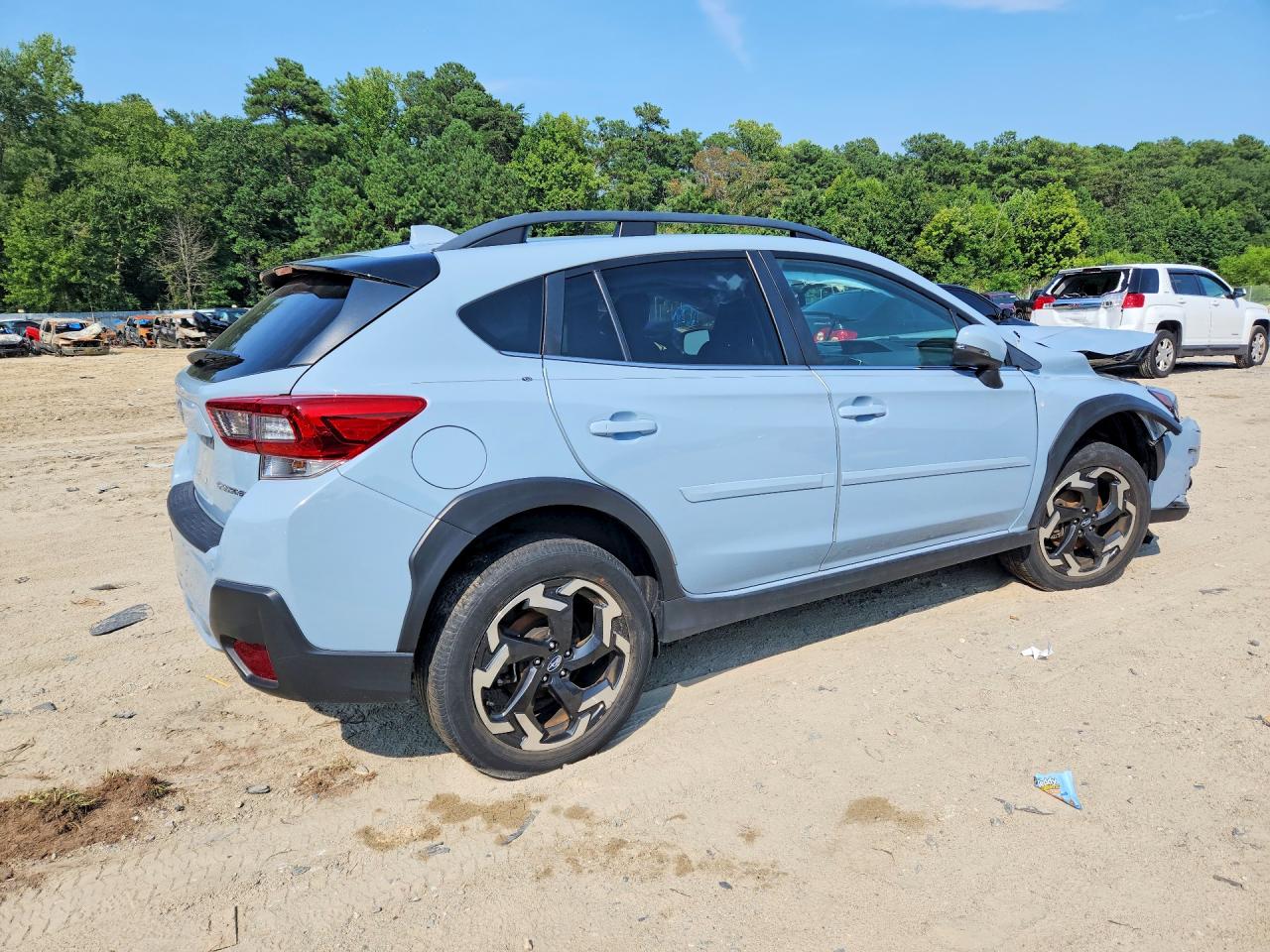 2021 Subaru Crosstrek Limited Blue vin: JF2GTHMC9M8678604