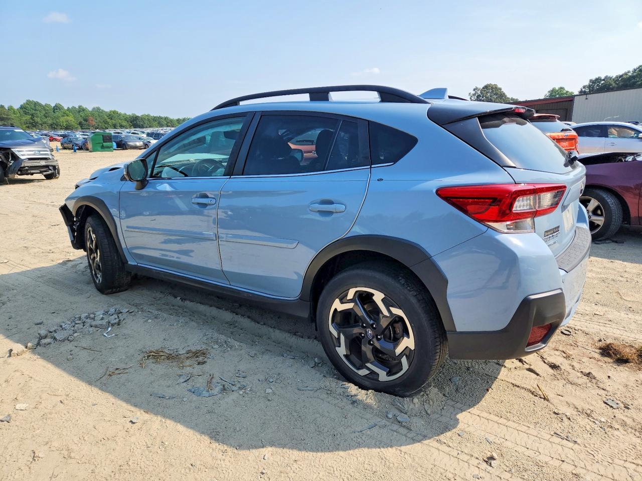 2021 Subaru Crosstrek Limited Blue vin: JF2GTHMC9M8678604