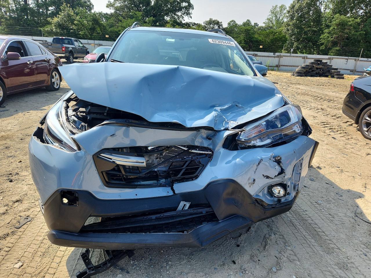 2021 Subaru Crosstrek Limited Blue vin: JF2GTHMC9M8678604
