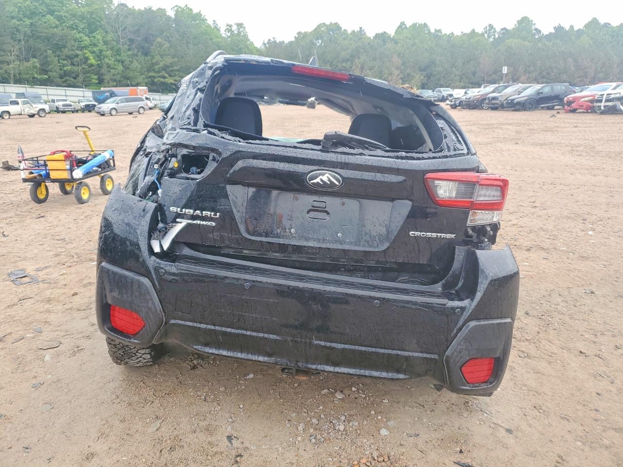 2021 Subaru Crosstrek Limited Black vin: JF2GTHMCXM8234339