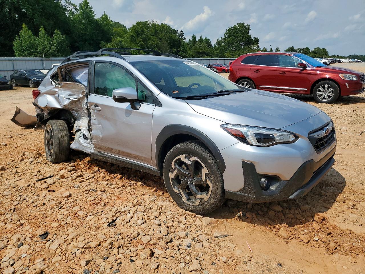 2021 Subaru Crosstrek Limited Серебряный vin: JF2GTHMCXM8685478