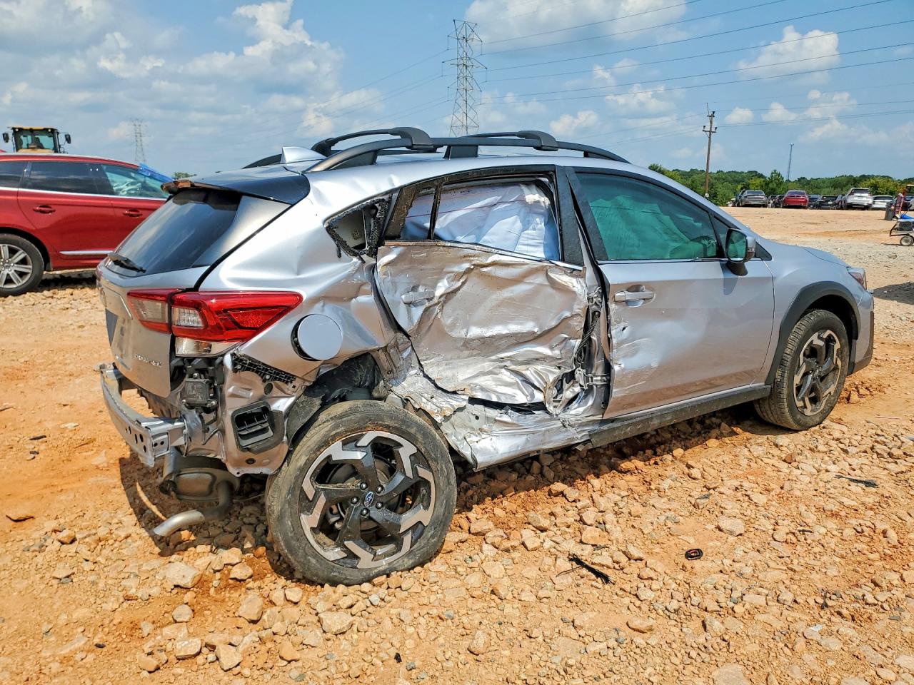 2021 Subaru Crosstrek Limited Серебряный vin: JF2GTHMCXM8685478