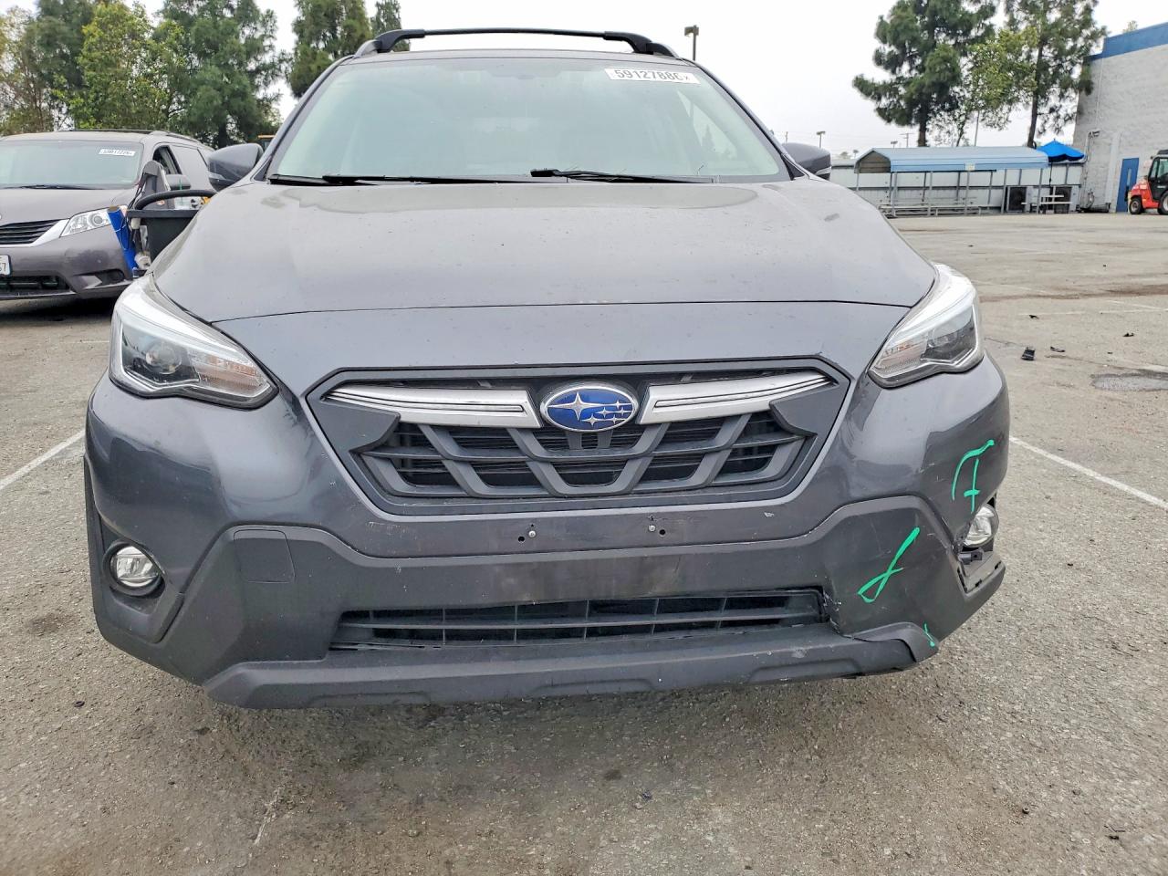 2022 Subaru Crosstrek Limited Gray vin: JF2GTHMCXNH265057