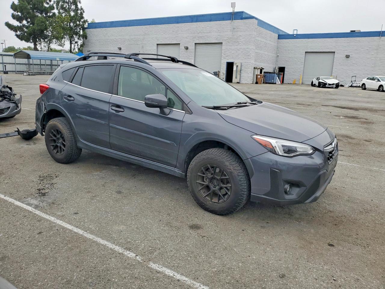 2022 Subaru Crosstrek Limited Gray vin: JF2GTHMCXNH265057