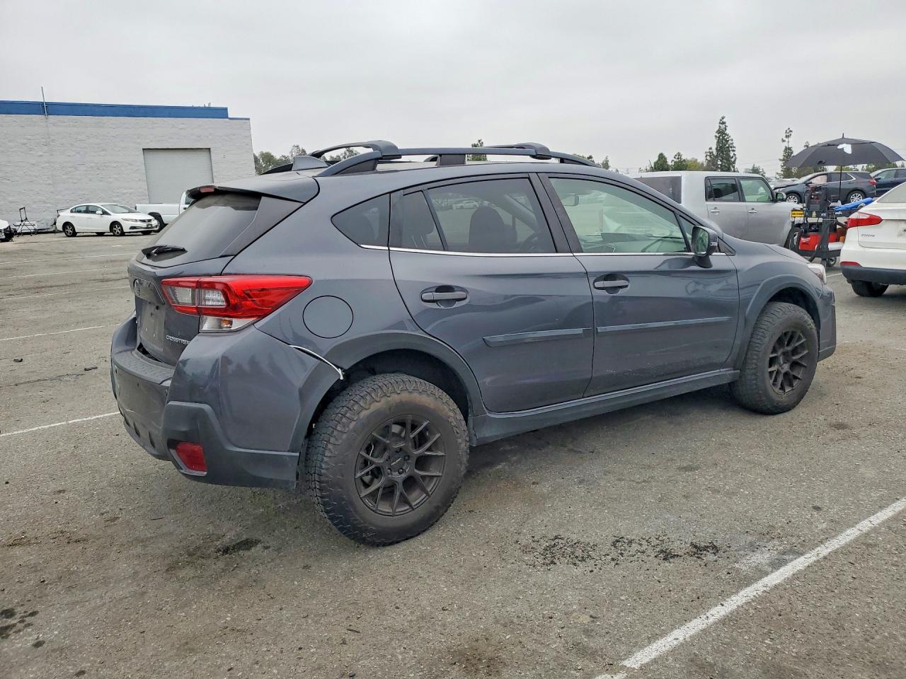 2022 Subaru Crosstrek Limited Gray vin: JF2GTHMCXNH265057