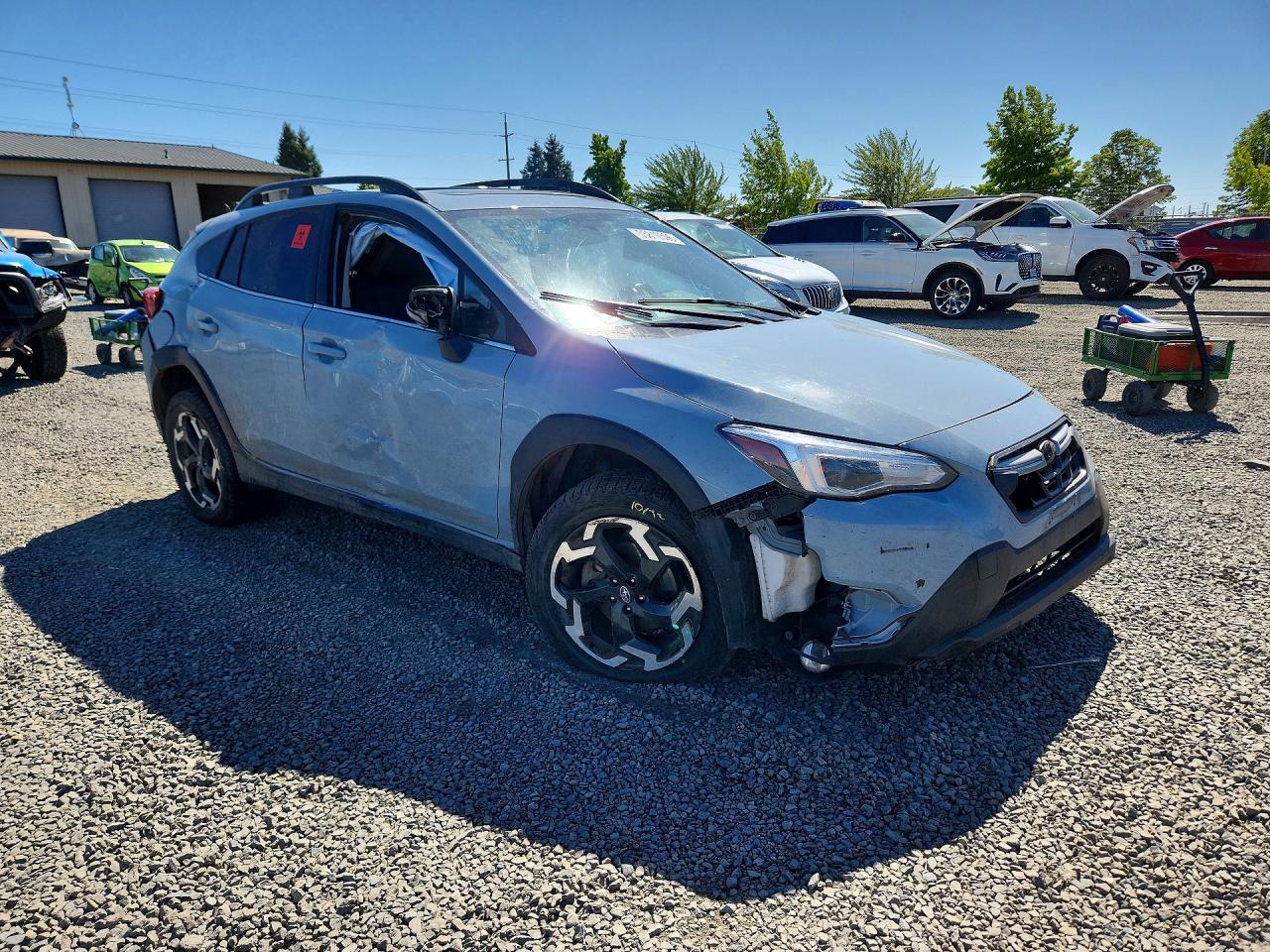 2023 Subaru Crosstrek Limited Turquoise vin: JF2GTHMCXPH311313