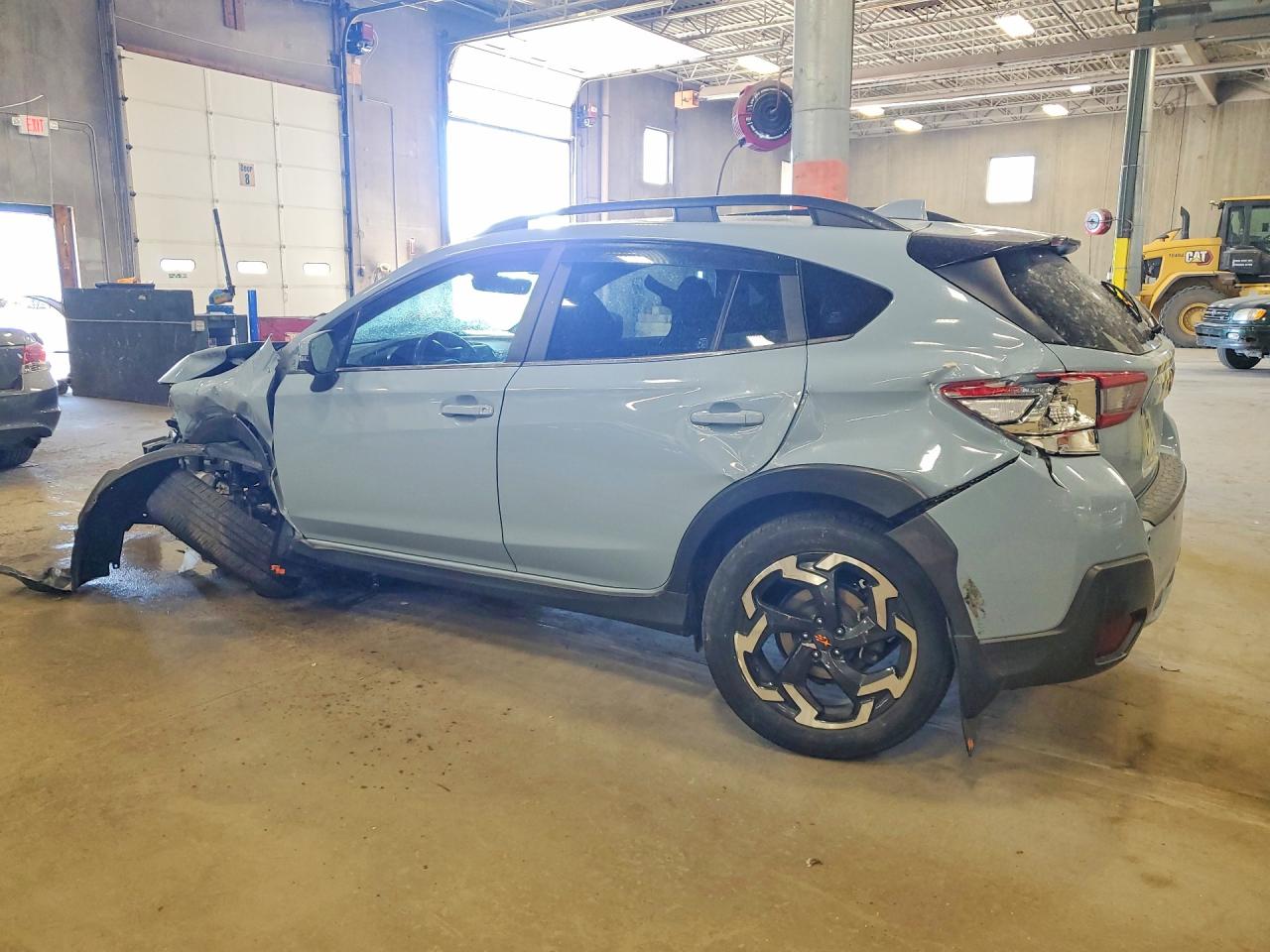 2021 Subaru Crosstrek Limited Синий vin: JF2GTHNC2MH380121