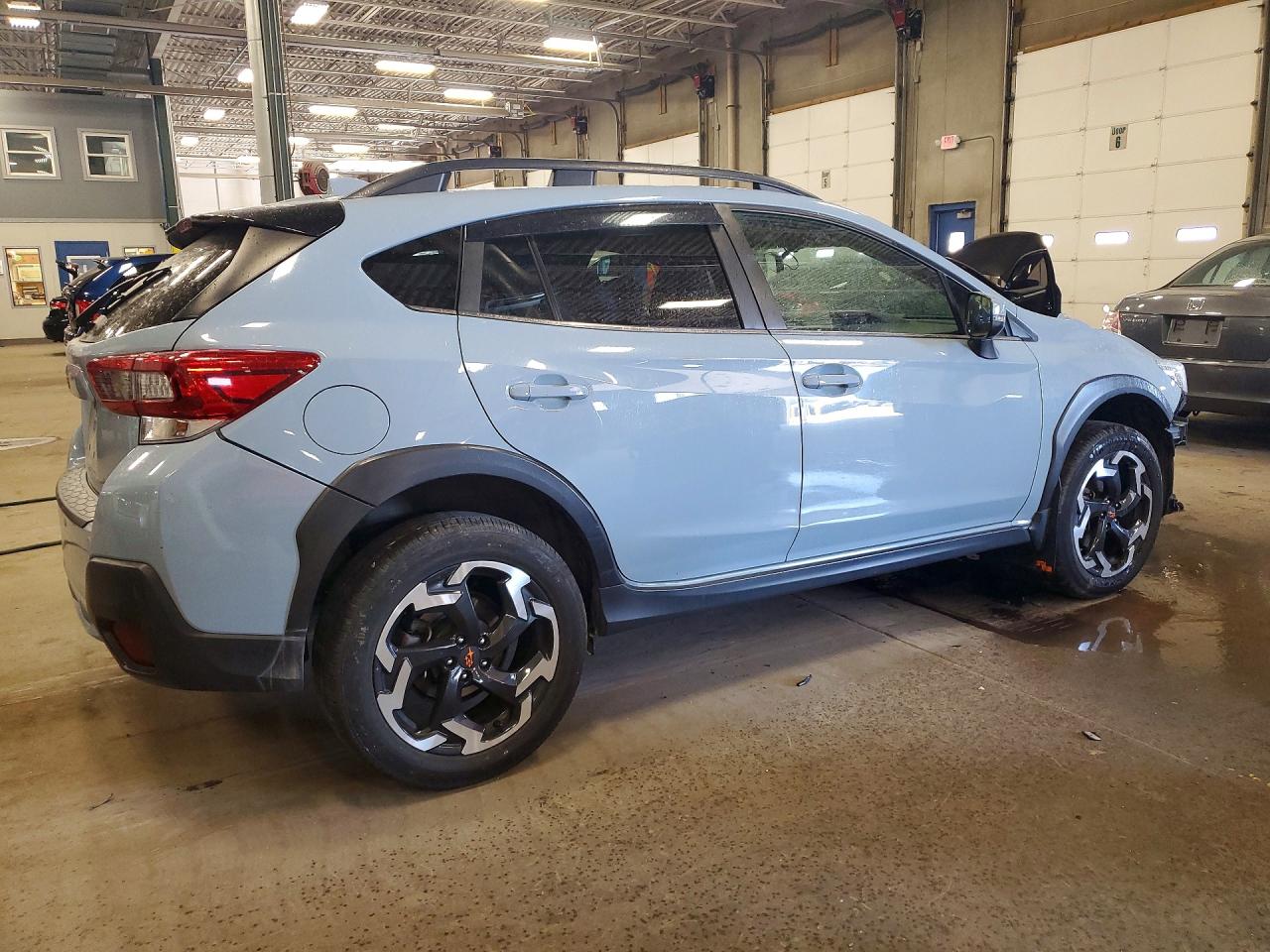 2021 Subaru Crosstrek Limited Синий vin: JF2GTHNC2MH380121