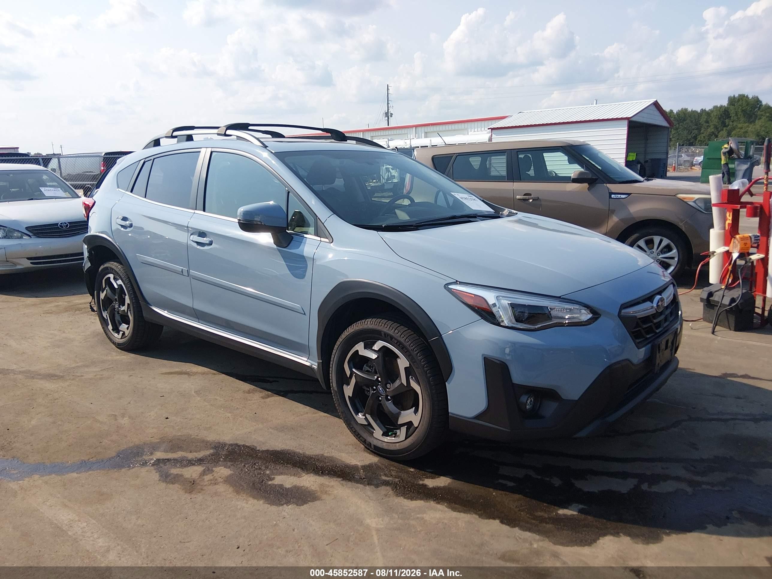 2021 Subaru Crosstrek Limited Light Blue vin: JF2GTHNC5M8391162