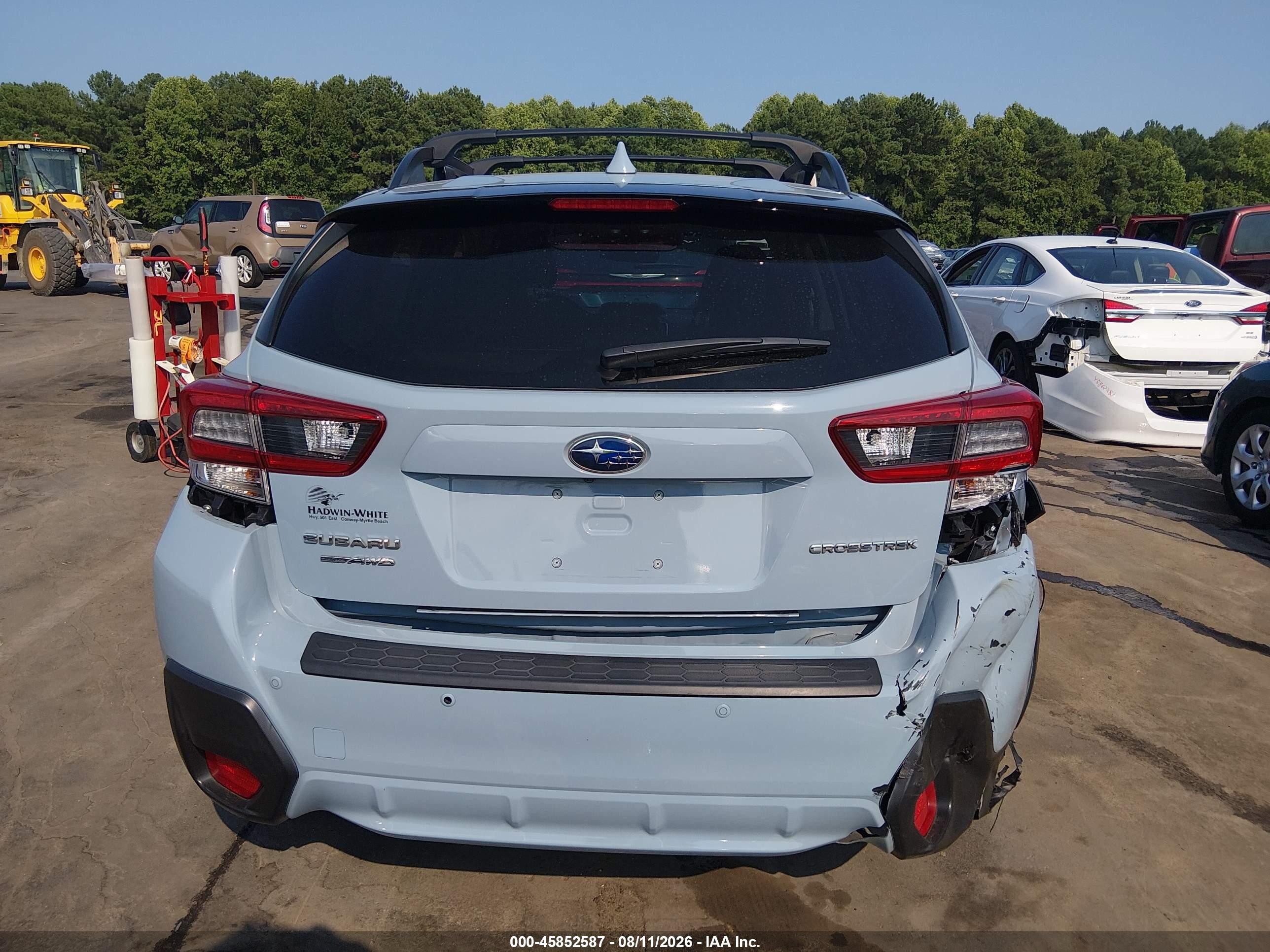 2021 Subaru Crosstrek Limited Light Blue vin: JF2GTHNC5M8391162