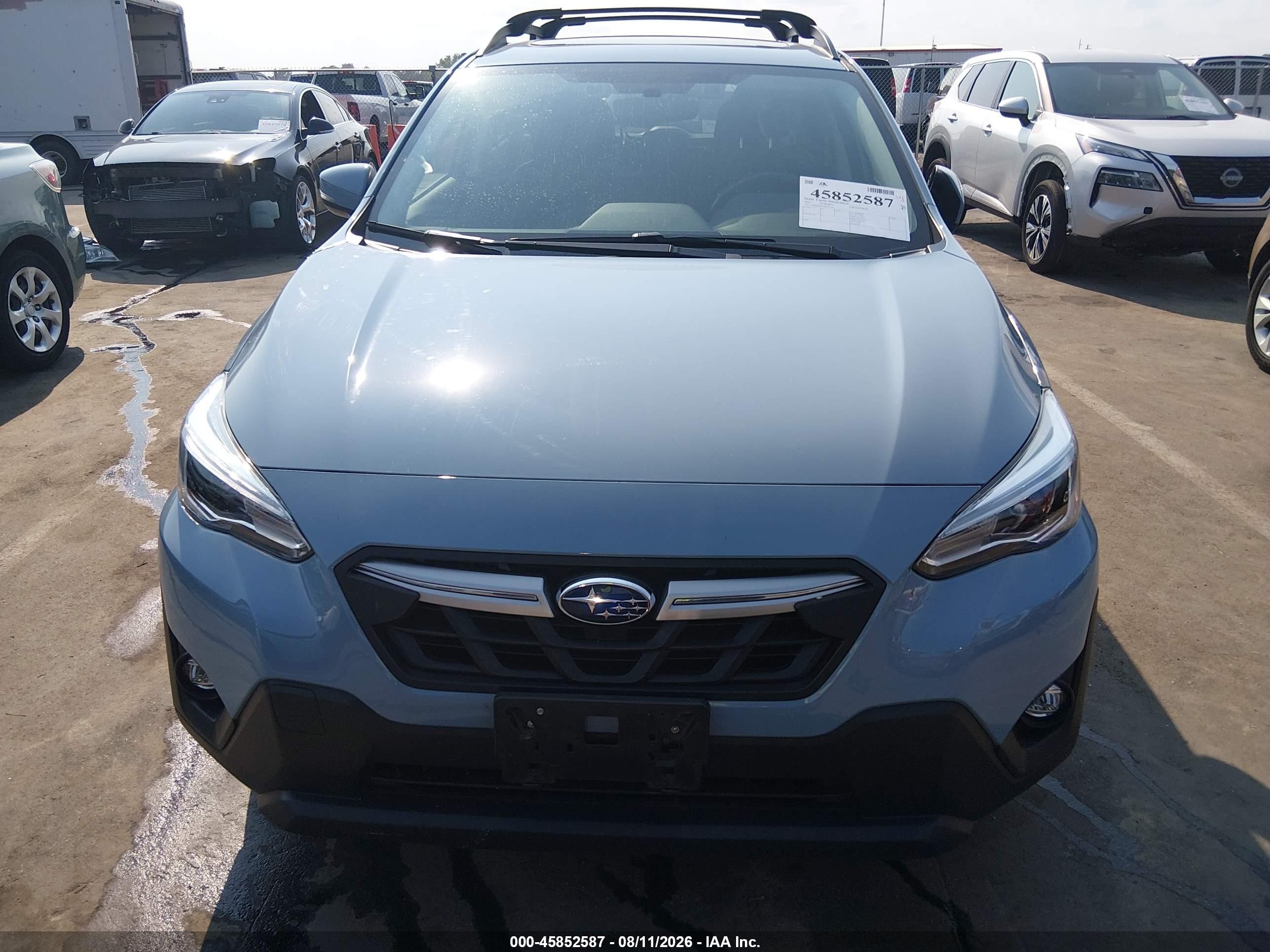 2021 Subaru Crosstrek Limited Light Blue vin: JF2GTHNC5M8391162