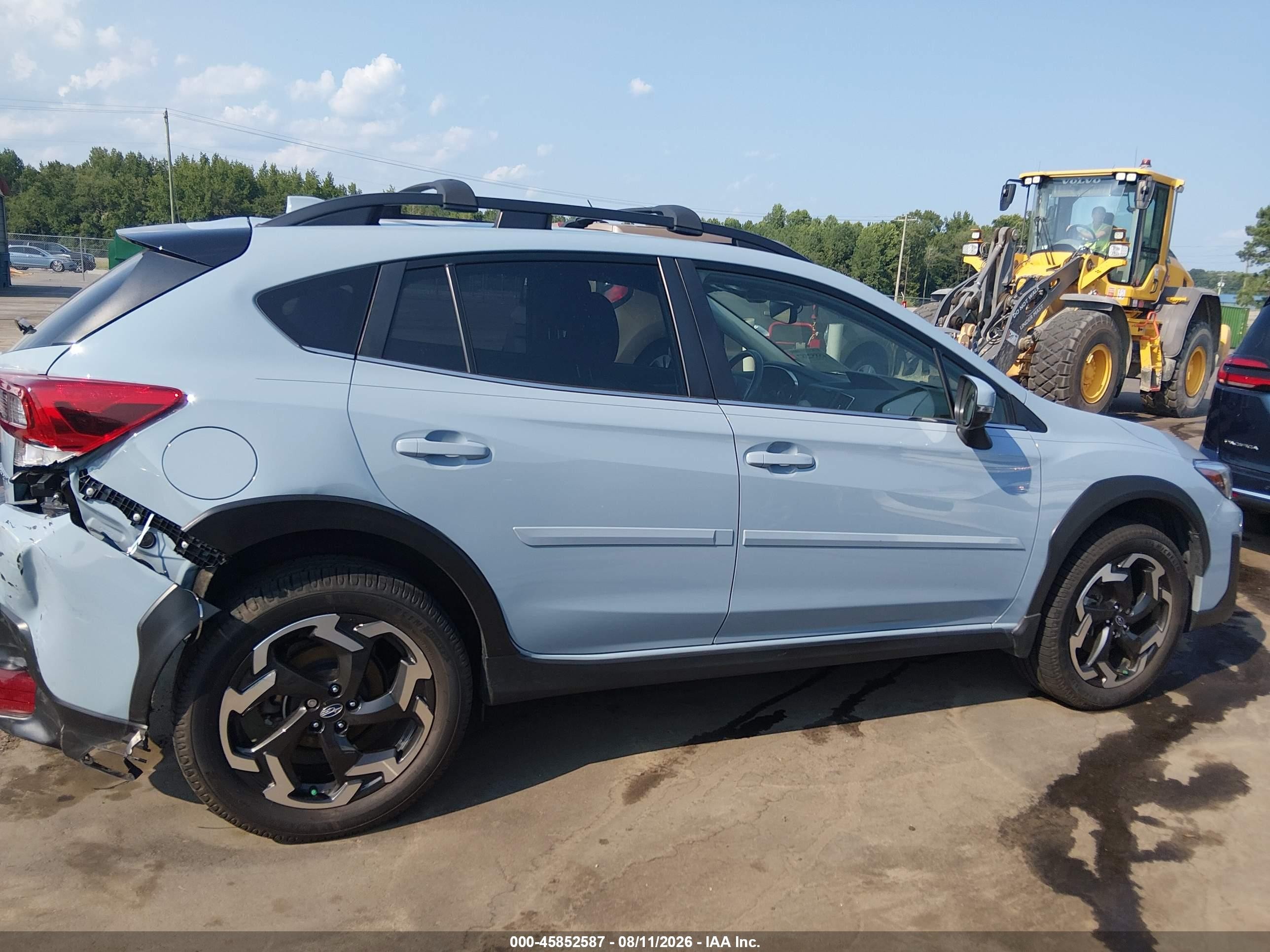 2021 Subaru Crosstrek Limited Light Blue vin: JF2GTHNC5M8391162
