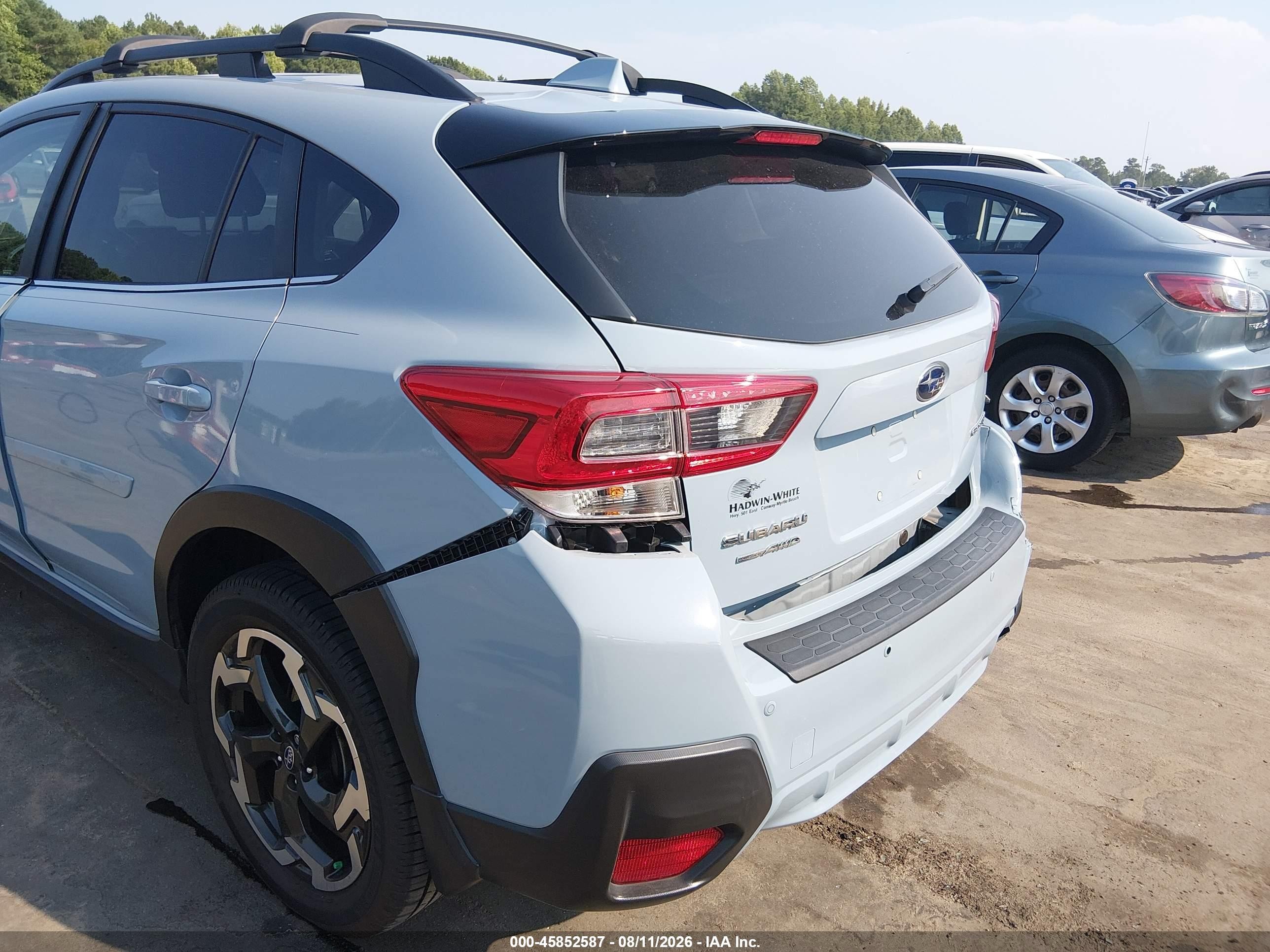 2021 Subaru Crosstrek Limited Light Blue vin: JF2GTHNC5M8391162