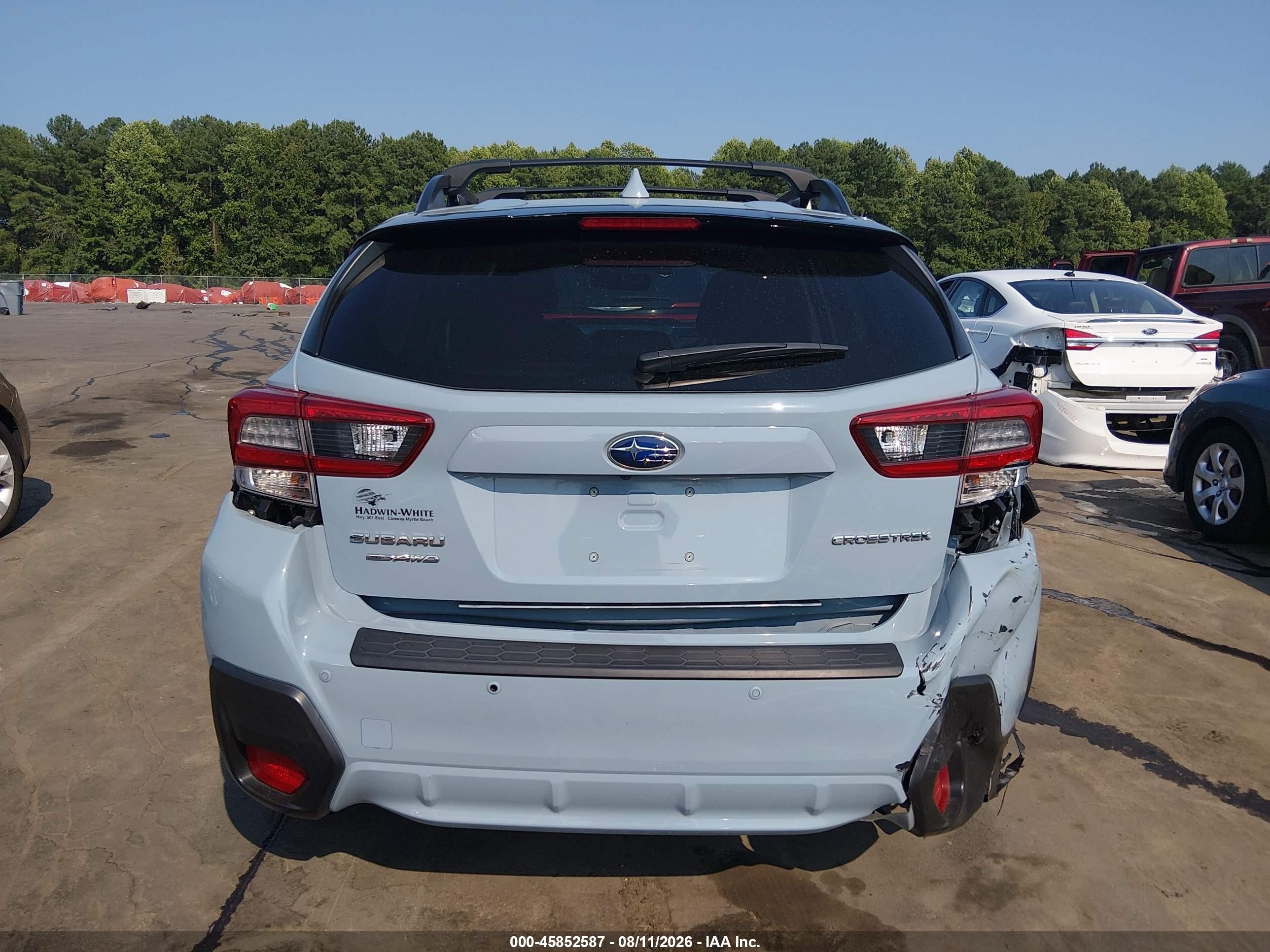 2021 Subaru Crosstrek Limited Light Blue vin: JF2GTHNC5M8391162