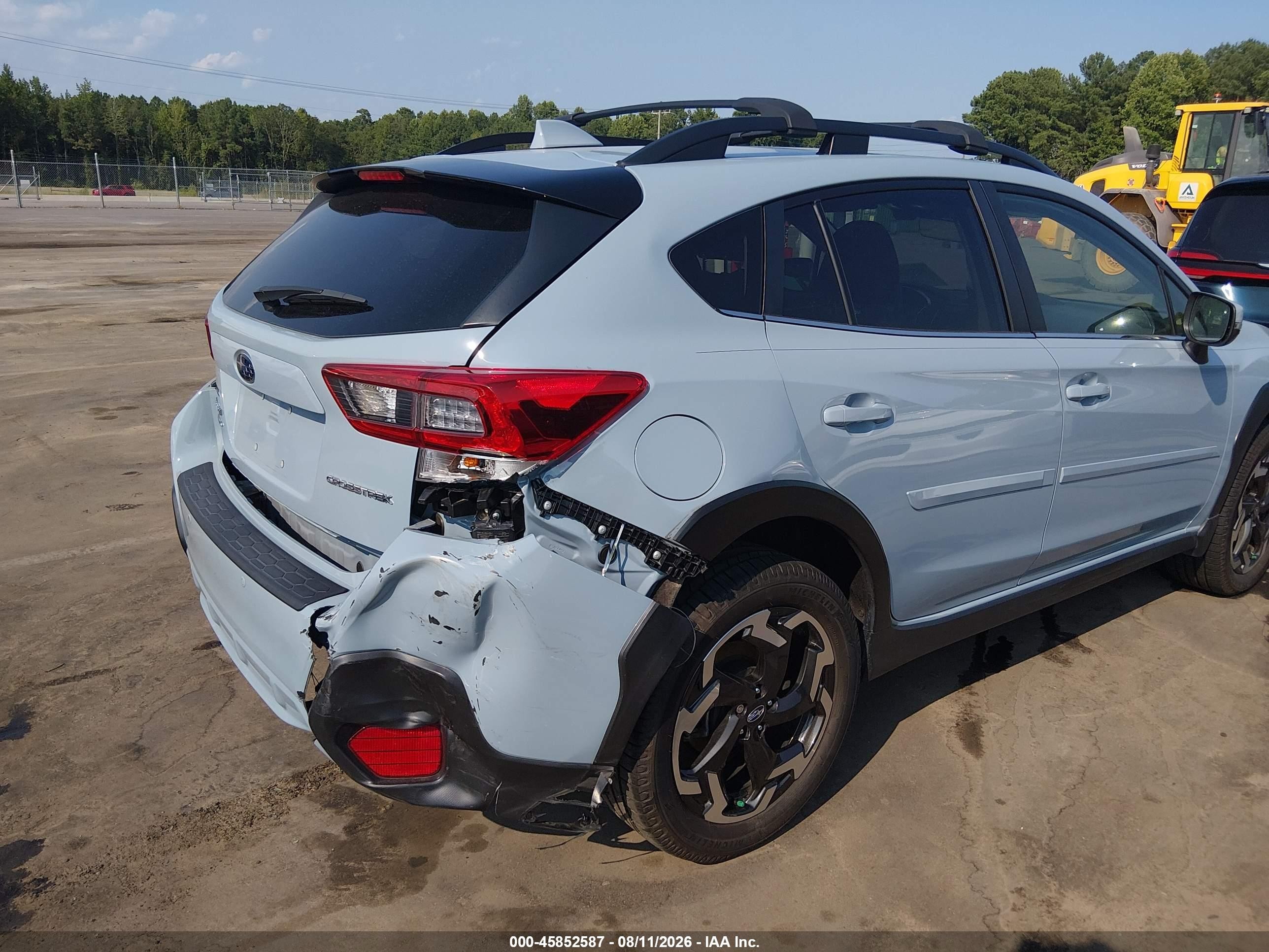 2021 Subaru Crosstrek Limited Light Blue vin: JF2GTHNC5M8391162