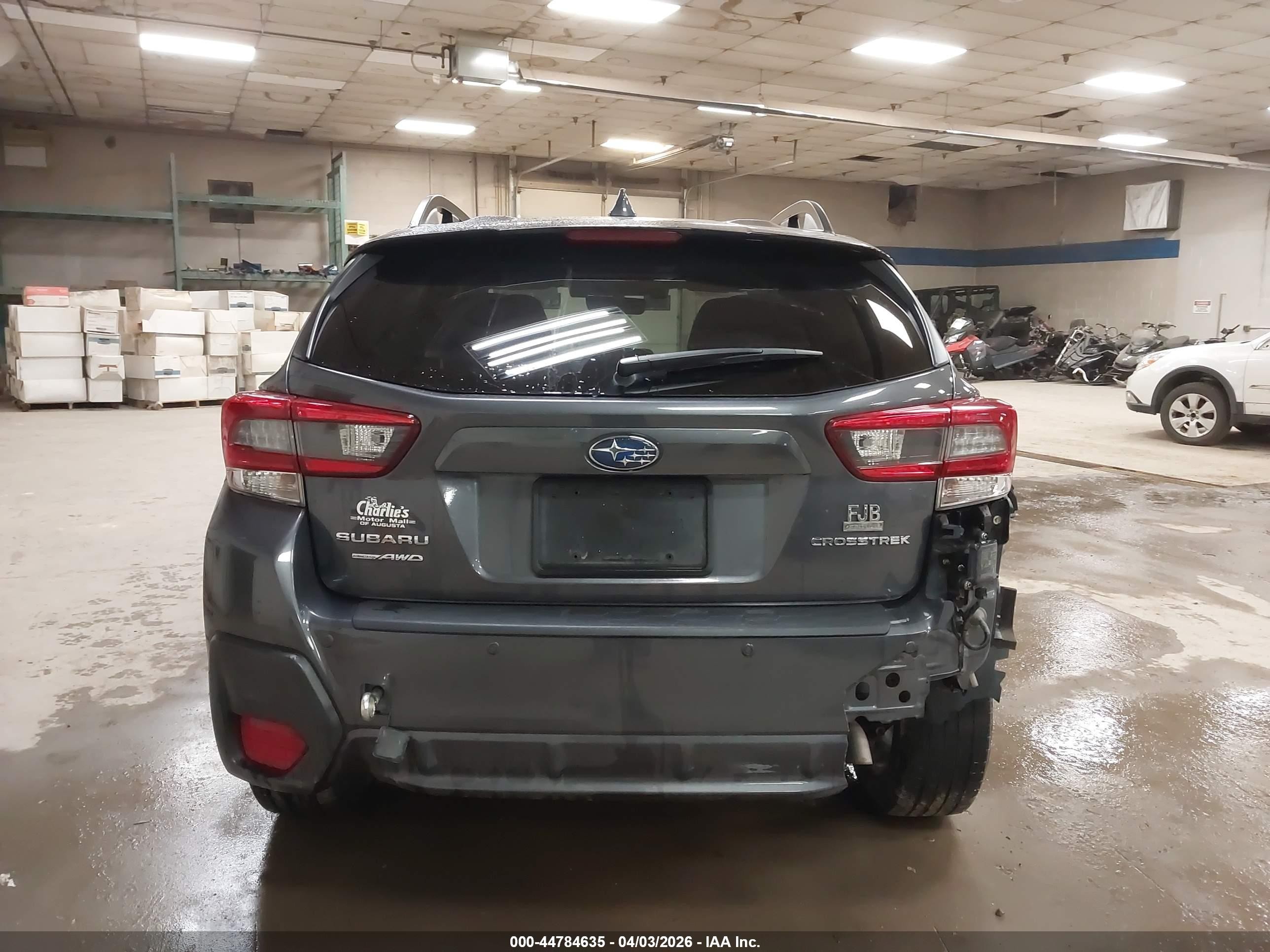 2022 Subaru Crosstrek Limited Gray vin: JF2GTHNC5N8263831