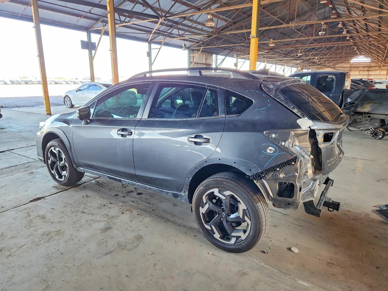 2021 Subaru Crosstrek Limited Charcoal vin: JF2GTHNC7M8369096