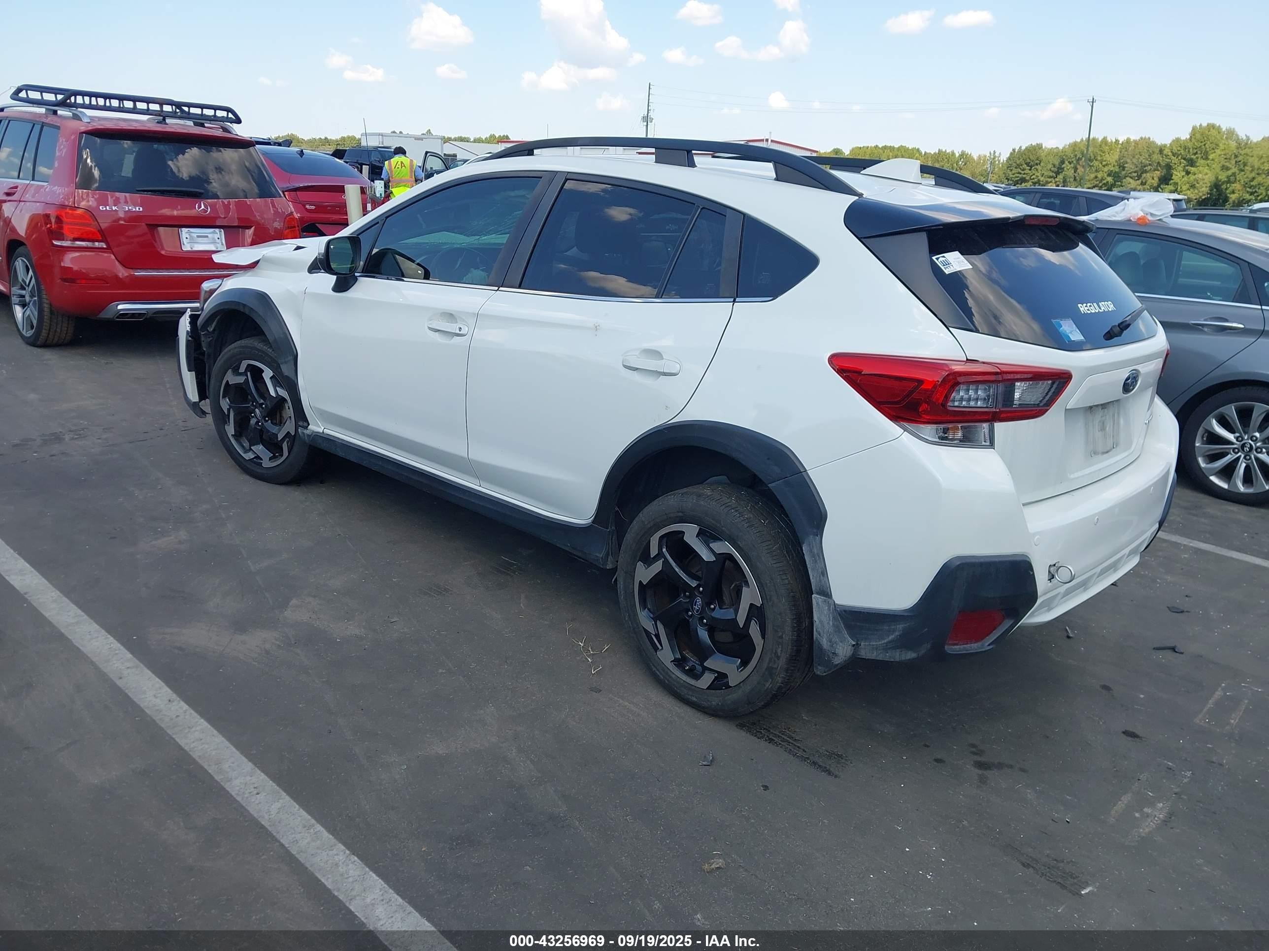 2021 Subaru Crosstrek Limited Белый vin: JF2GTHNC7MH380020