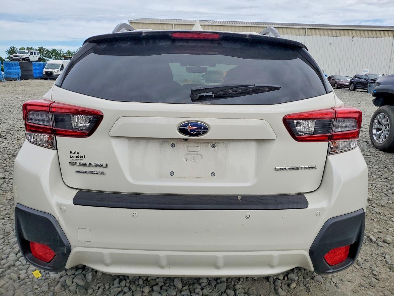 2021 Subaru Crosstrek Limited White vin: JF2GTHNC8M8326516