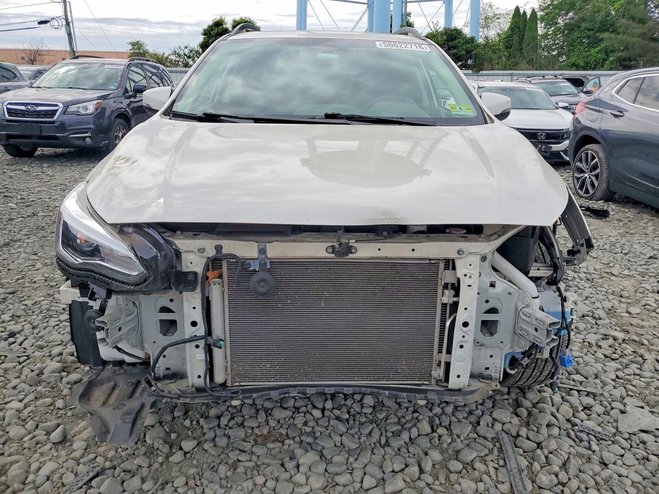 2021 Subaru Crosstrek Limited White vin: JF2GTHNC8M8326516