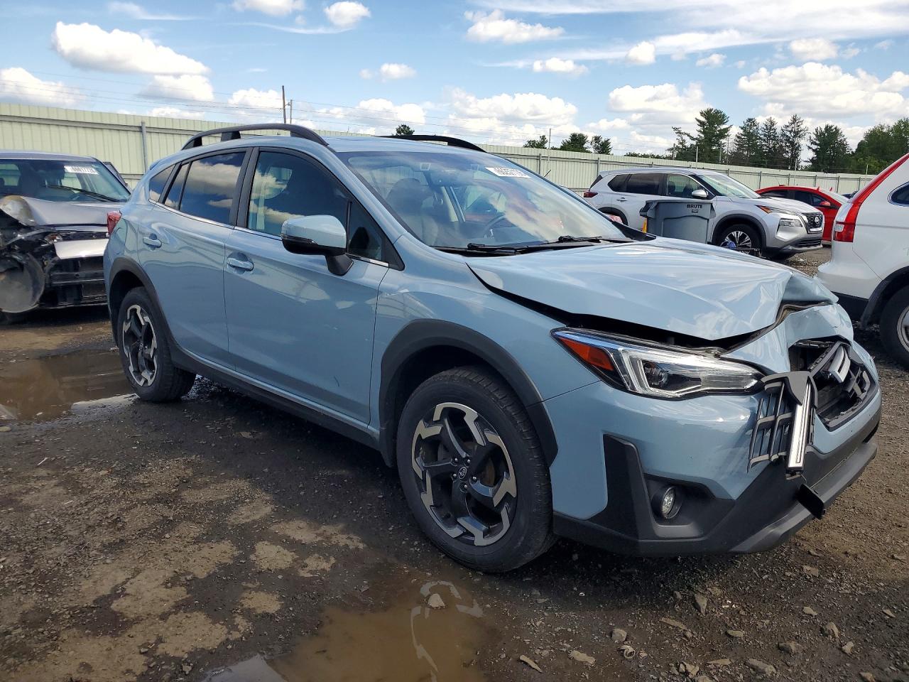 2022 Subaru Crosstrek Limited Blue vin: JF2GTHNC8N8218639