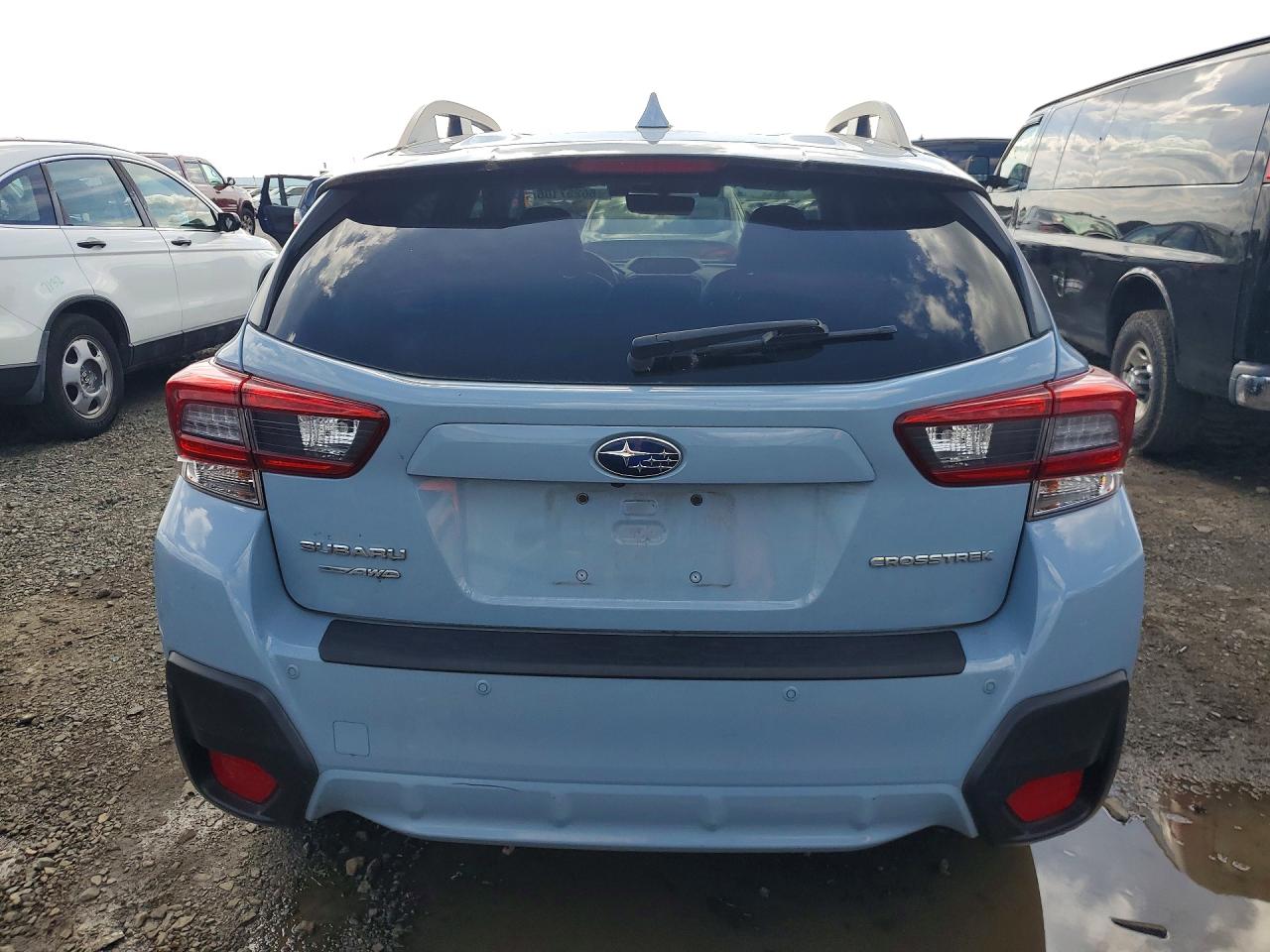 2022 Subaru Crosstrek Limited Blue vin: JF2GTHNC8N8218639