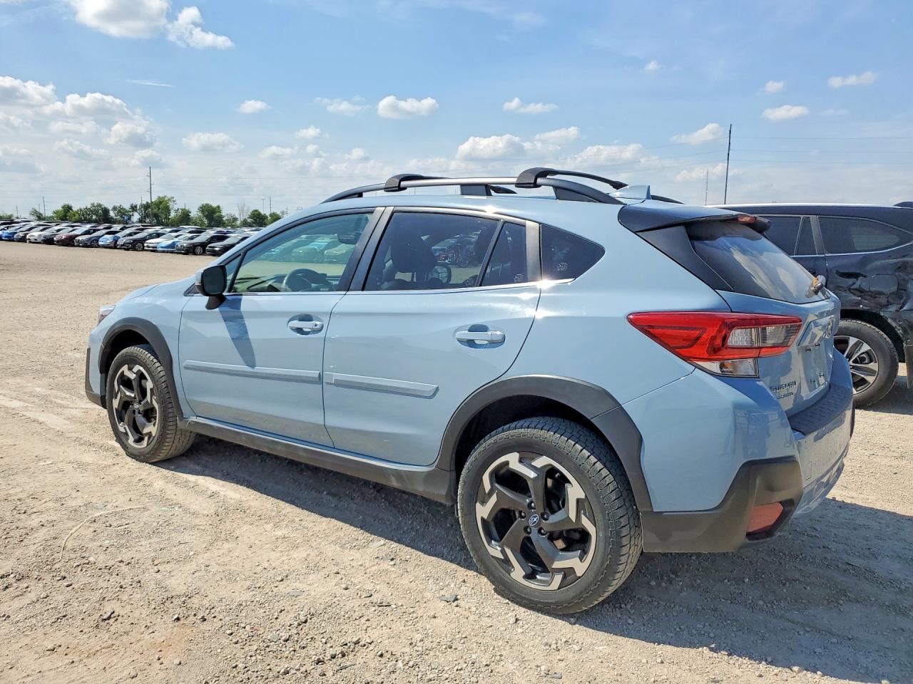 2021 Subaru Crosstrek Limited Blue vin: JF2GTHNC9M8278816