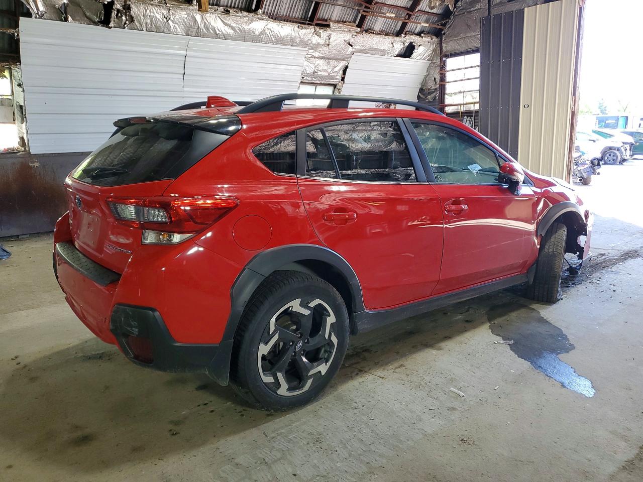 2021 Subaru Crosstrek Limited Red vin: JF2GTHNC9MH208071