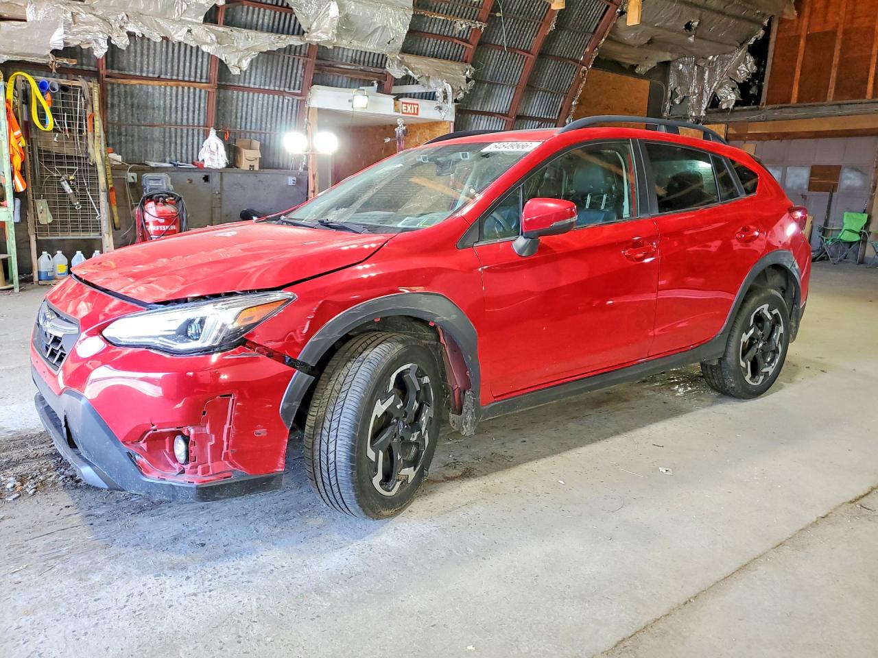 2021 Subaru Crosstrek Limited Red vin: JF2GTHNC9MH208071