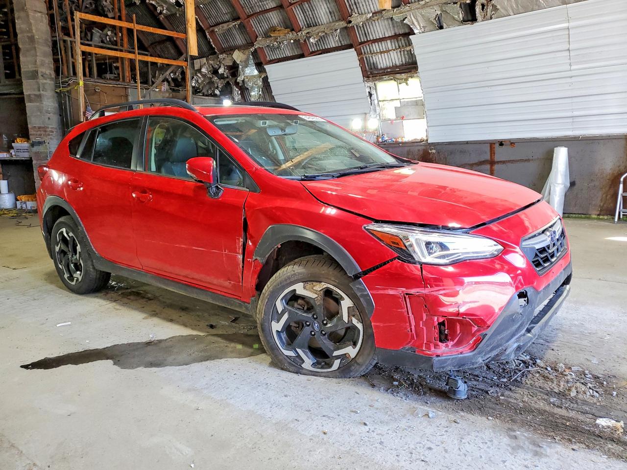 2021 Subaru Crosstrek Limited Red vin: JF2GTHNC9MH208071