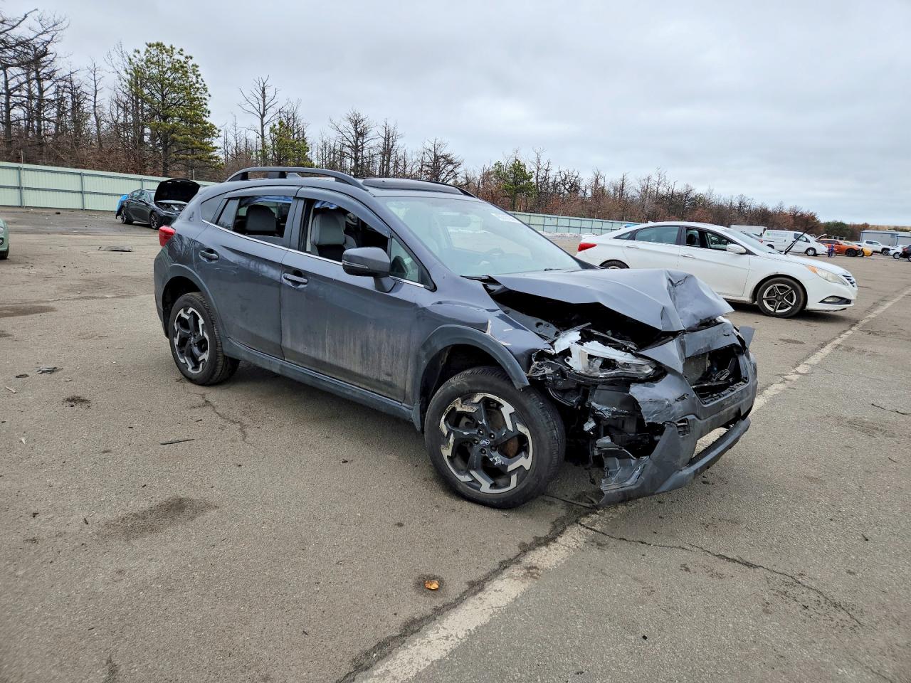2021 Subaru Crosstrek Limited Charcoal vin: JF2GTHNC9MH291677