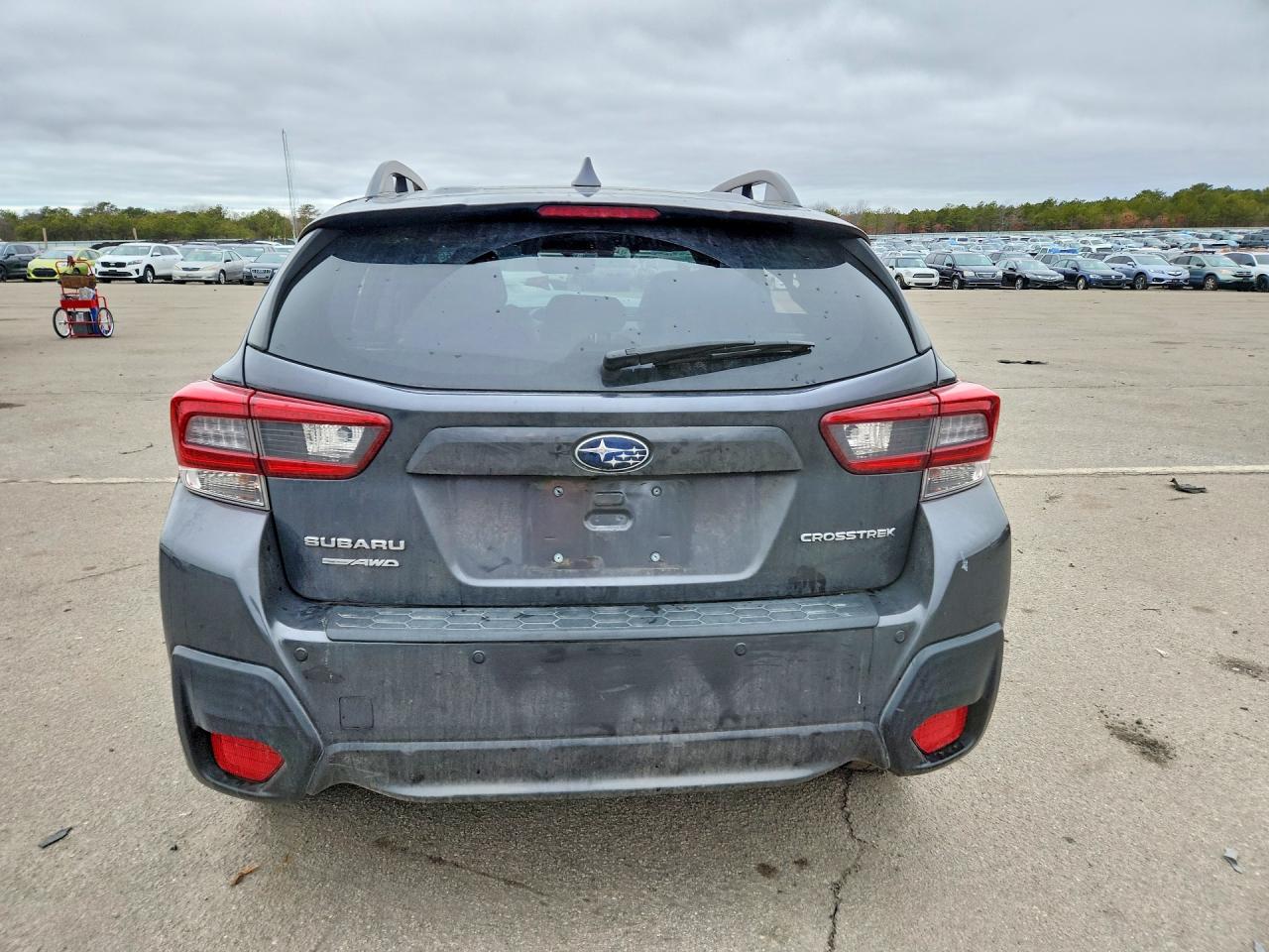 2021 Subaru Crosstrek Limited Charcoal vin: JF2GTHNC9MH291677