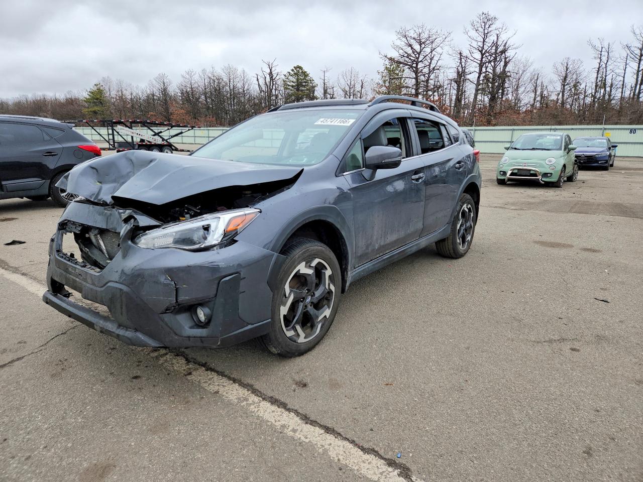 2021 Subaru Crosstrek Limited Charcoal vin: JF2GTHNC9MH291677