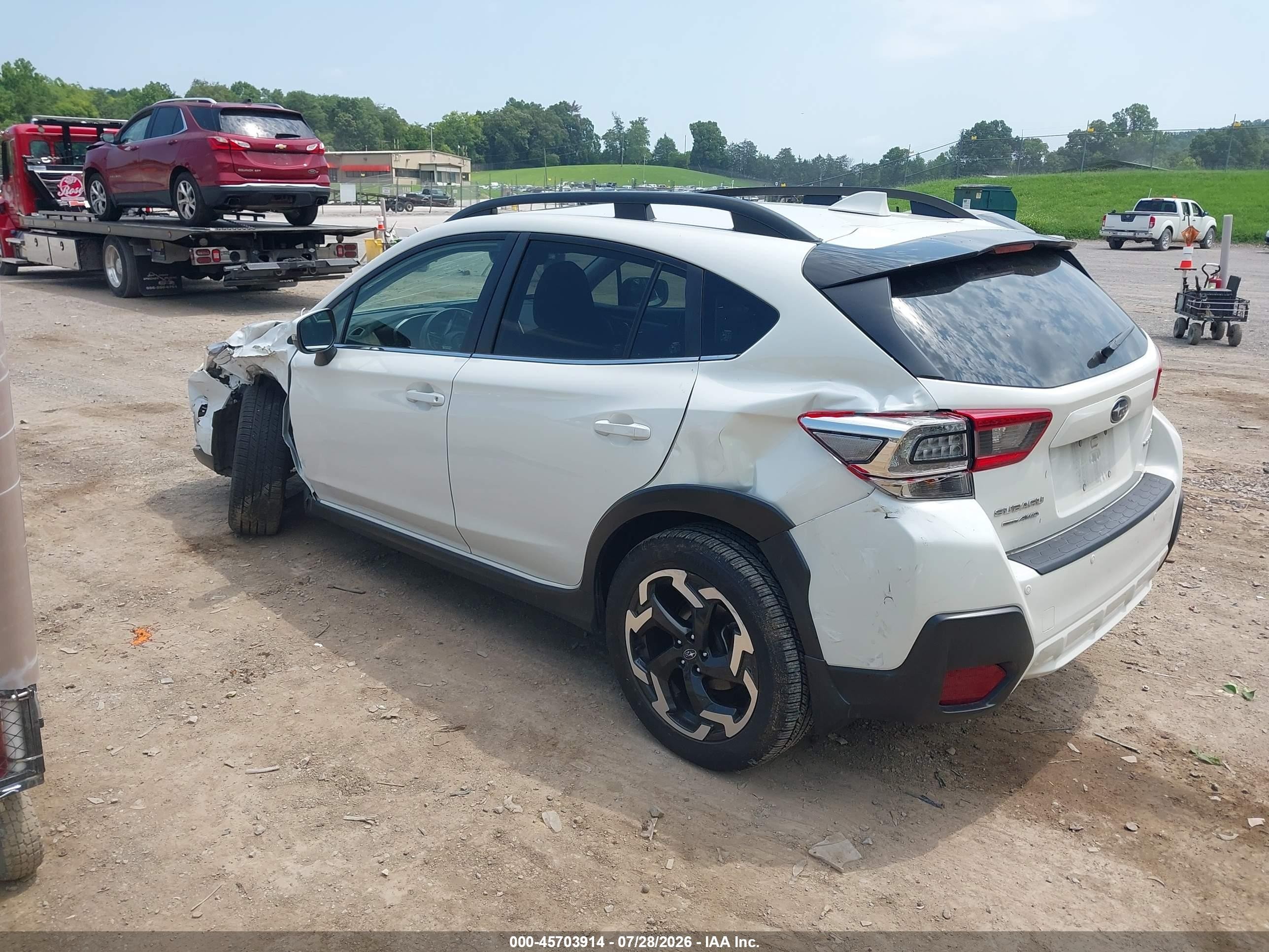 2021 Subaru Crosstrek Limited Белый vin: JF2GTHNC9MH663597