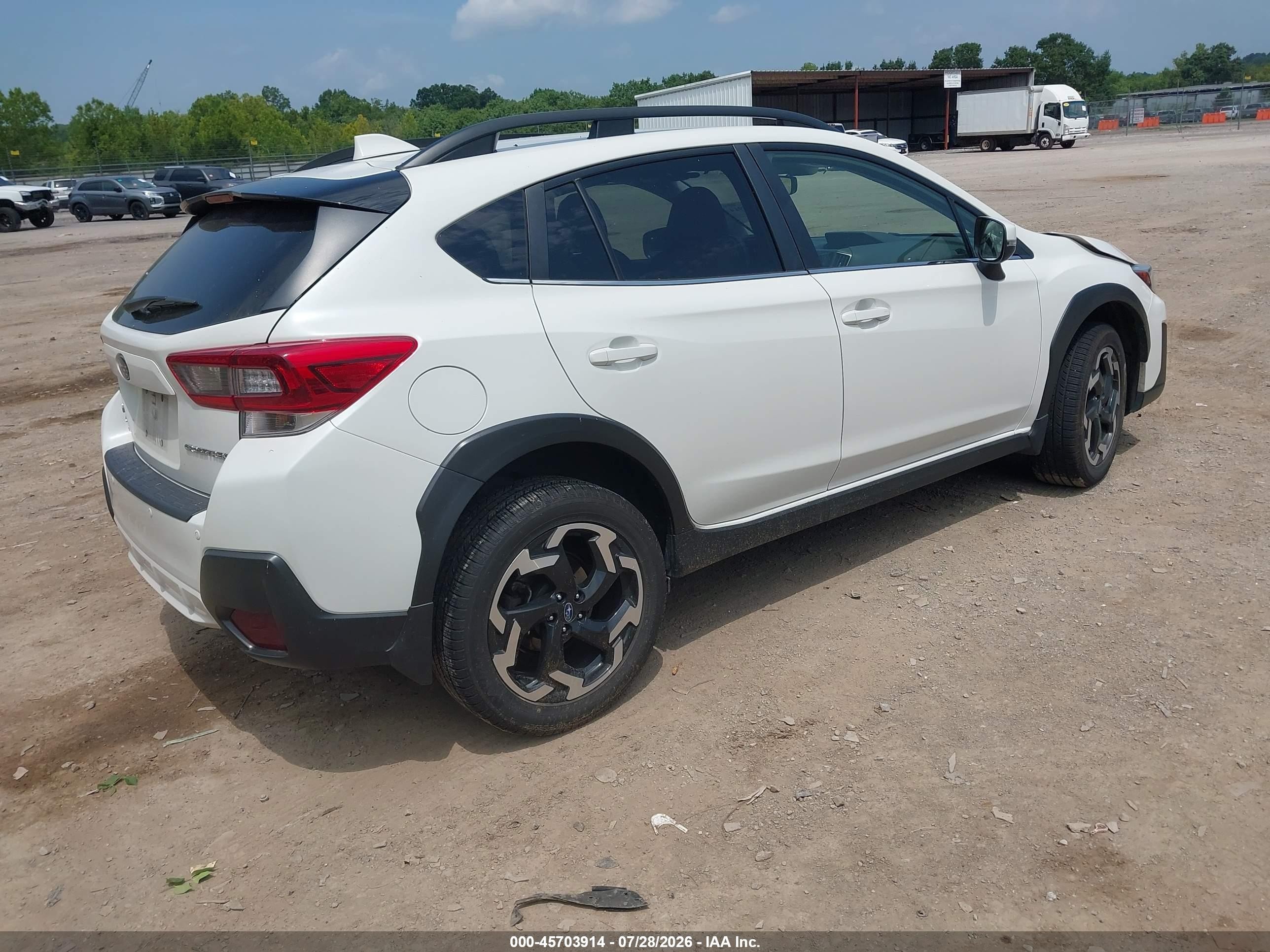 2021 Subaru Crosstrek Limited Белый vin: JF2GTHNC9MH663597