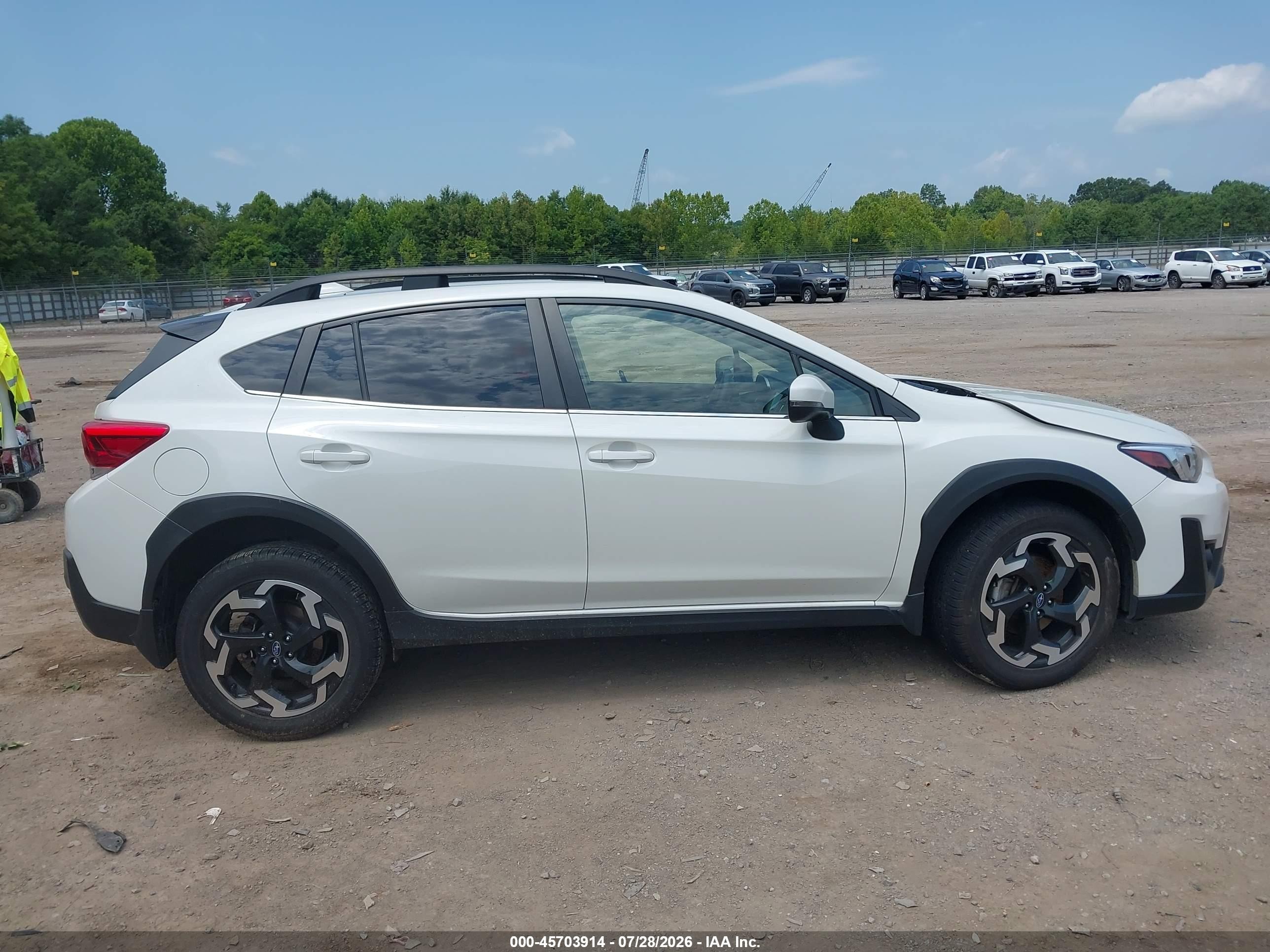 2021 Subaru Crosstrek Limited Белый vin: JF2GTHNC9MH663597