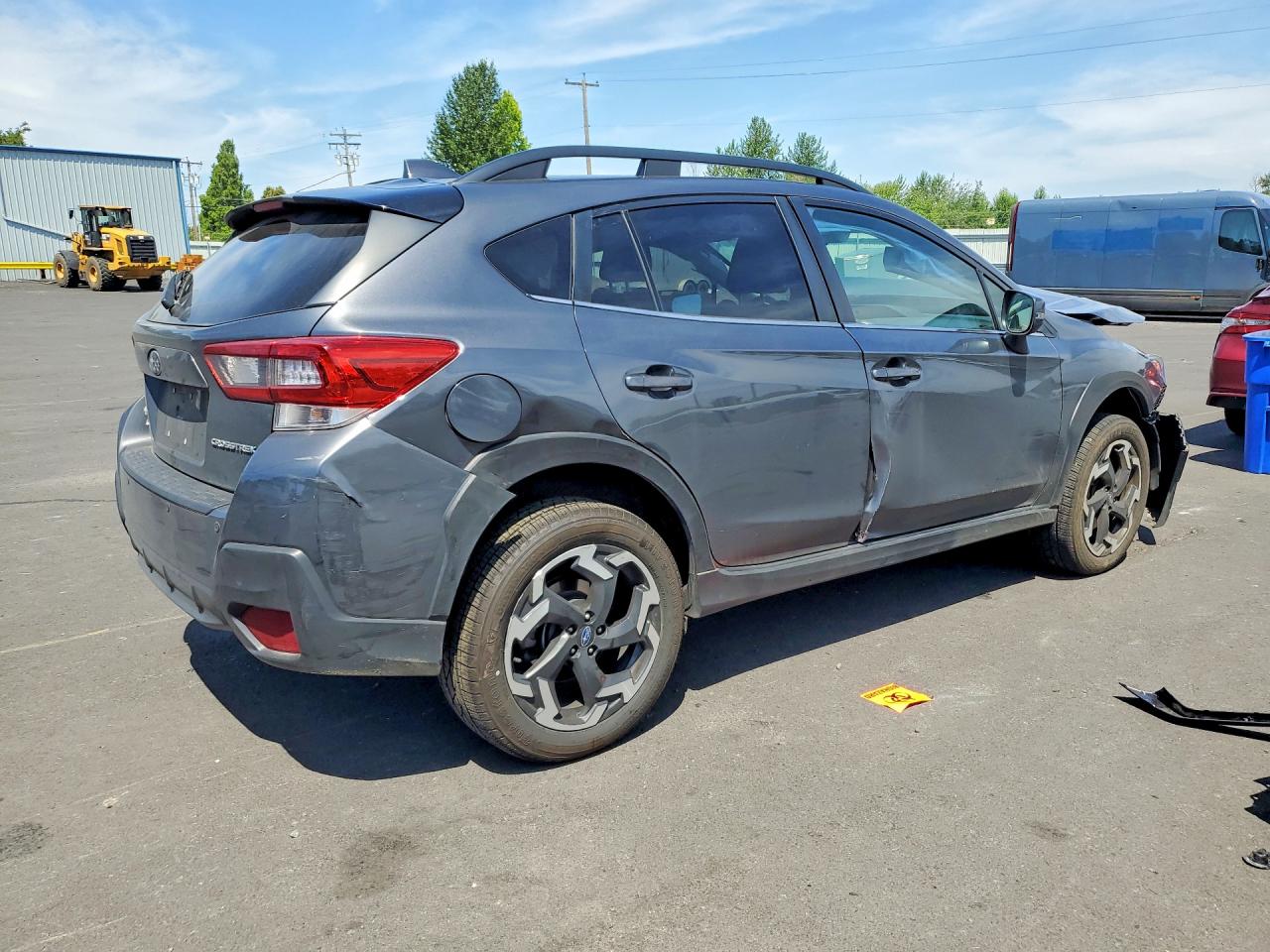 2021 Subaru Crosstrek Limited Gray vin: JF2GTHNCXMH235778