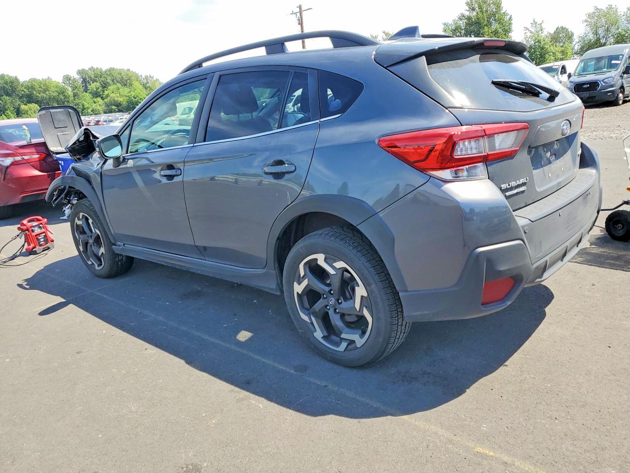 2021 Subaru Crosstrek Limited Gray vin: JF2GTHNCXMH235778