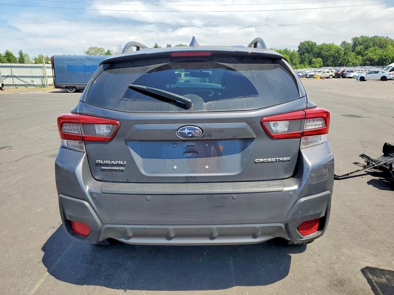 2021 Subaru Crosstrek Limited Gray vin: JF2GTHNCXMH235778