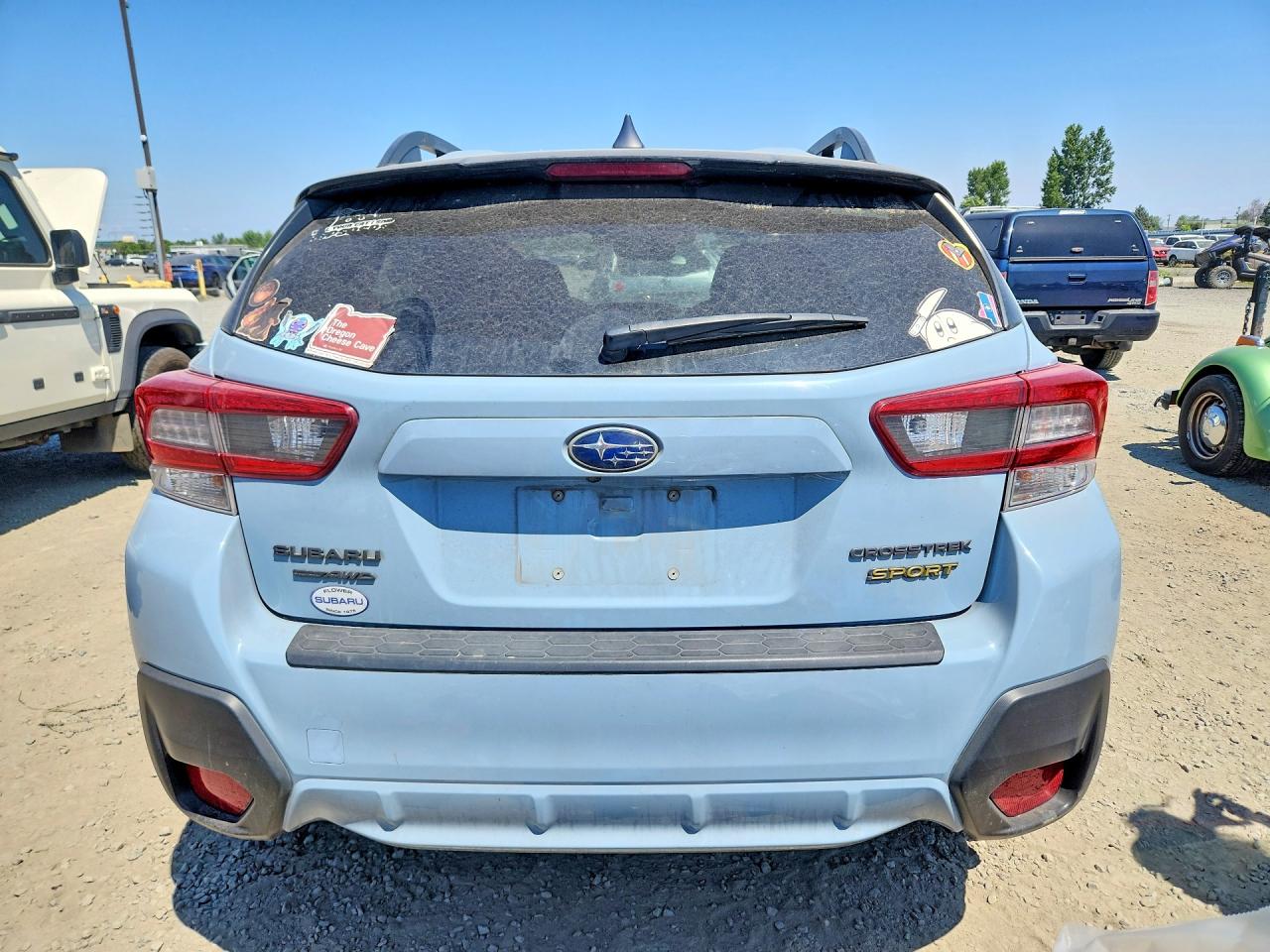 2021 Subaru Crosstrek Sport Turquoise vin: JF2GTHRC0MH384629