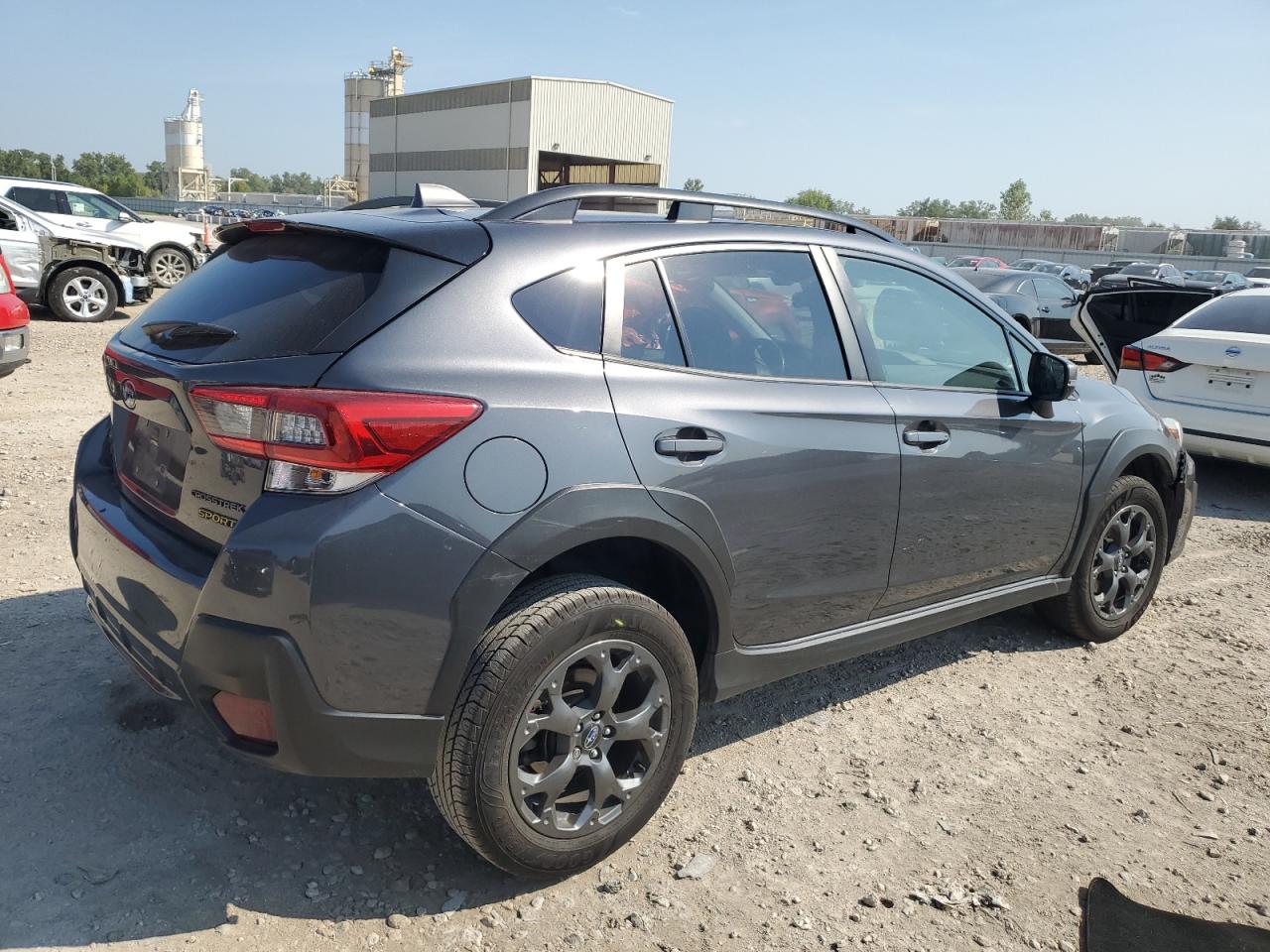 2022 Subaru Crosstrek Sport Gray vin: JF2GTHRC0NH240757