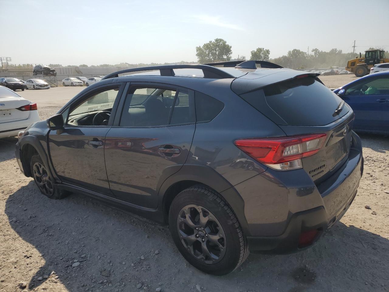 2022 Subaru Crosstrek Sport Gray vin: JF2GTHRC0NH240757