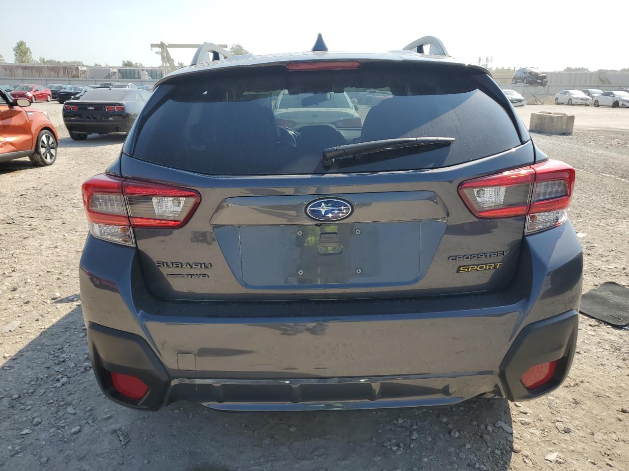2022 Subaru Crosstrek Sport Gray vin: JF2GTHRC0NH240757