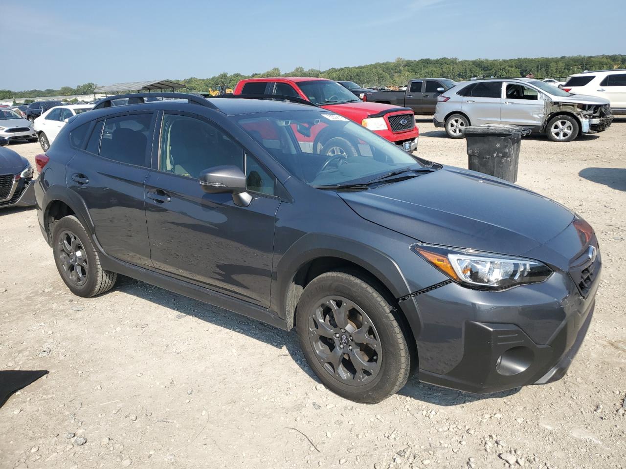 2022 Subaru Crosstrek Sport Gray vin: JF2GTHRC0NH240757