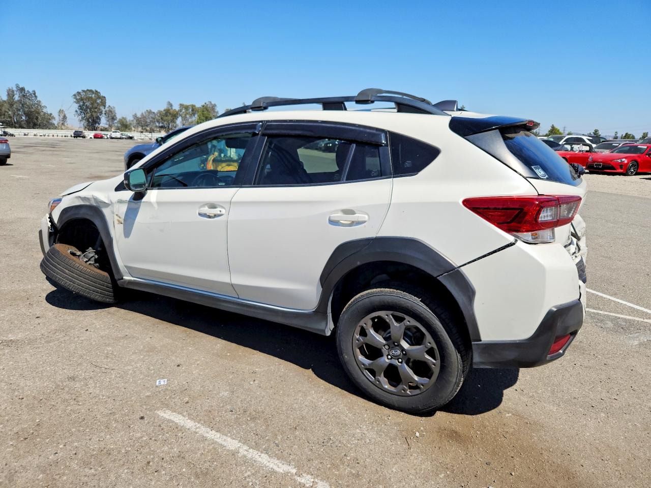 2021 Subaru Crosstrek Sport Белый vin: JF2GTHRC8MH673645