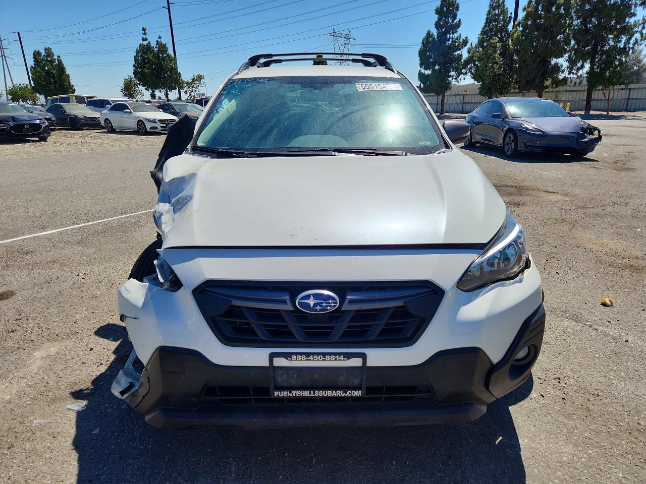 2021 Subaru Crosstrek Sport Белый vin: JF2GTHRC8MH673645