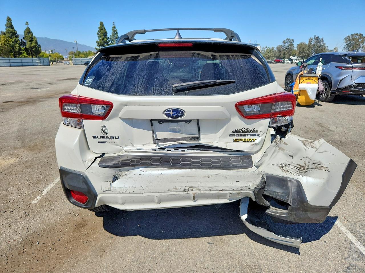 2021 Subaru Crosstrek Sport Белый vin: JF2GTHRC8MH673645