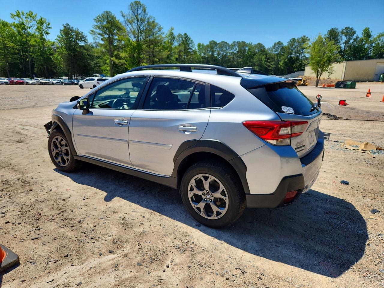 2021 Subaru Crosstrek Sport Silver vin: JF2GTHSC0MH297744